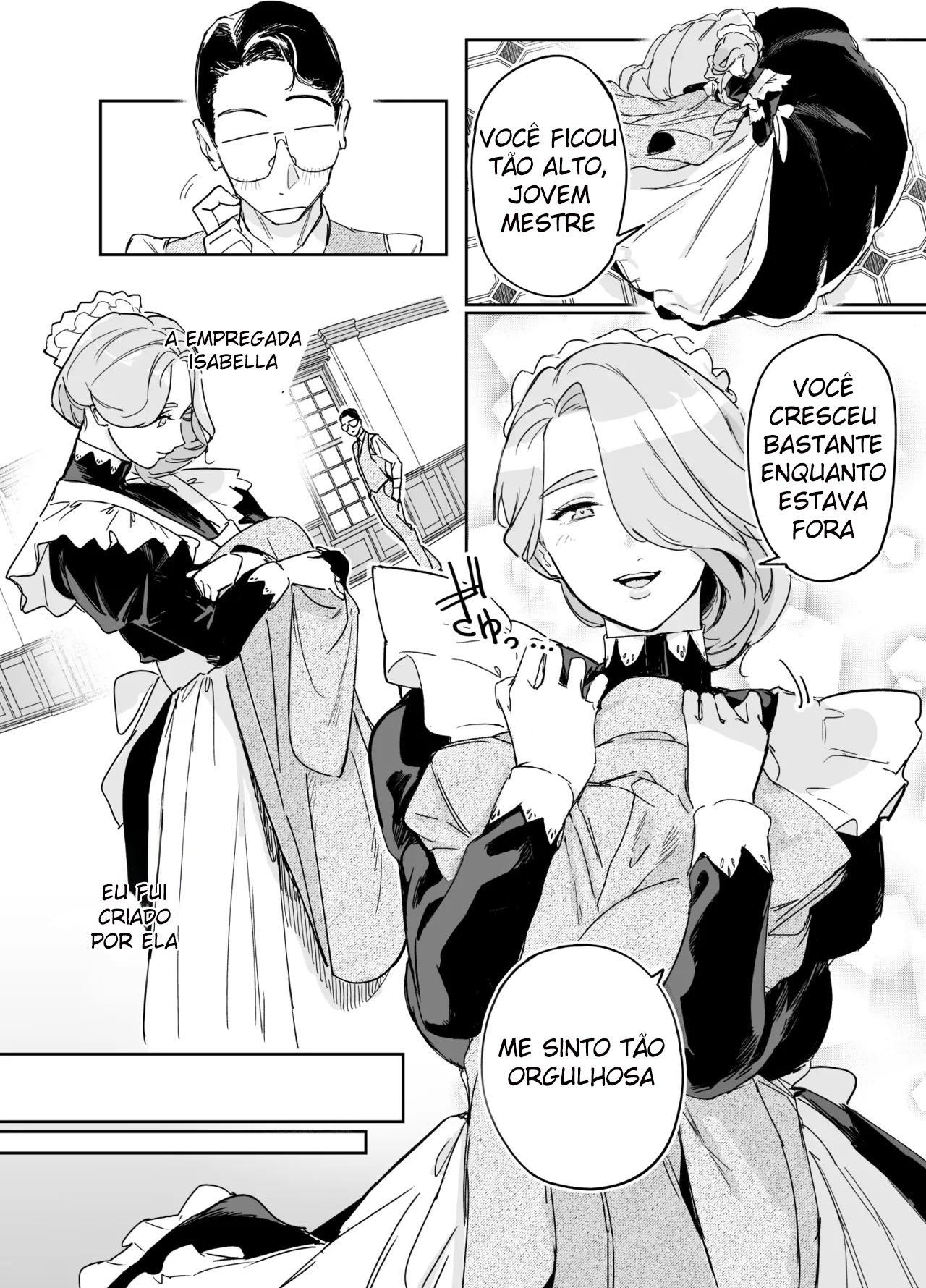 A Primeira Vez Com Minha Empregada Isabella ~Se Deseja Meu Leite, Por Favor Me Engravide ~ — página 6