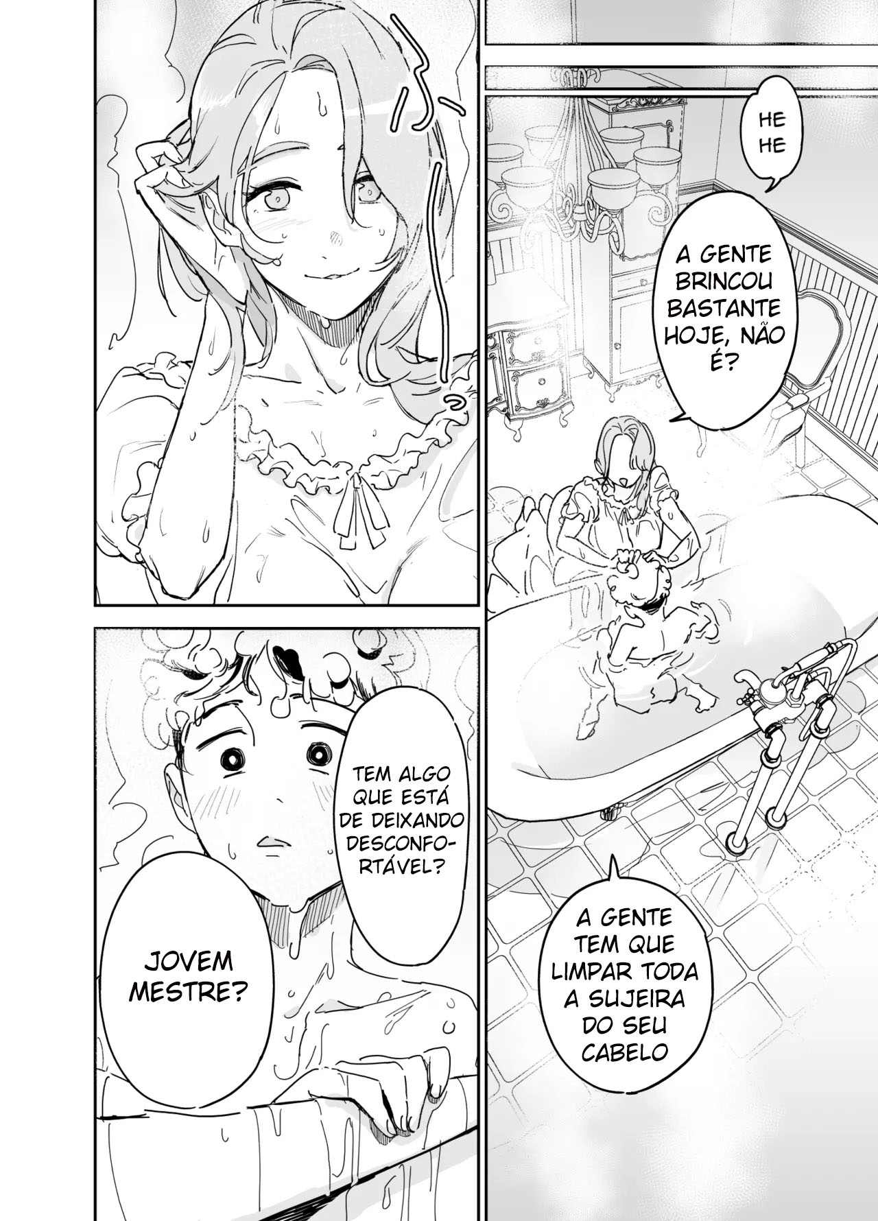 A Primeira Vez Com Minha Empregada Isabella ~Se Deseja Meu Leite, Por Favor Me Engravide ~ — página 8
