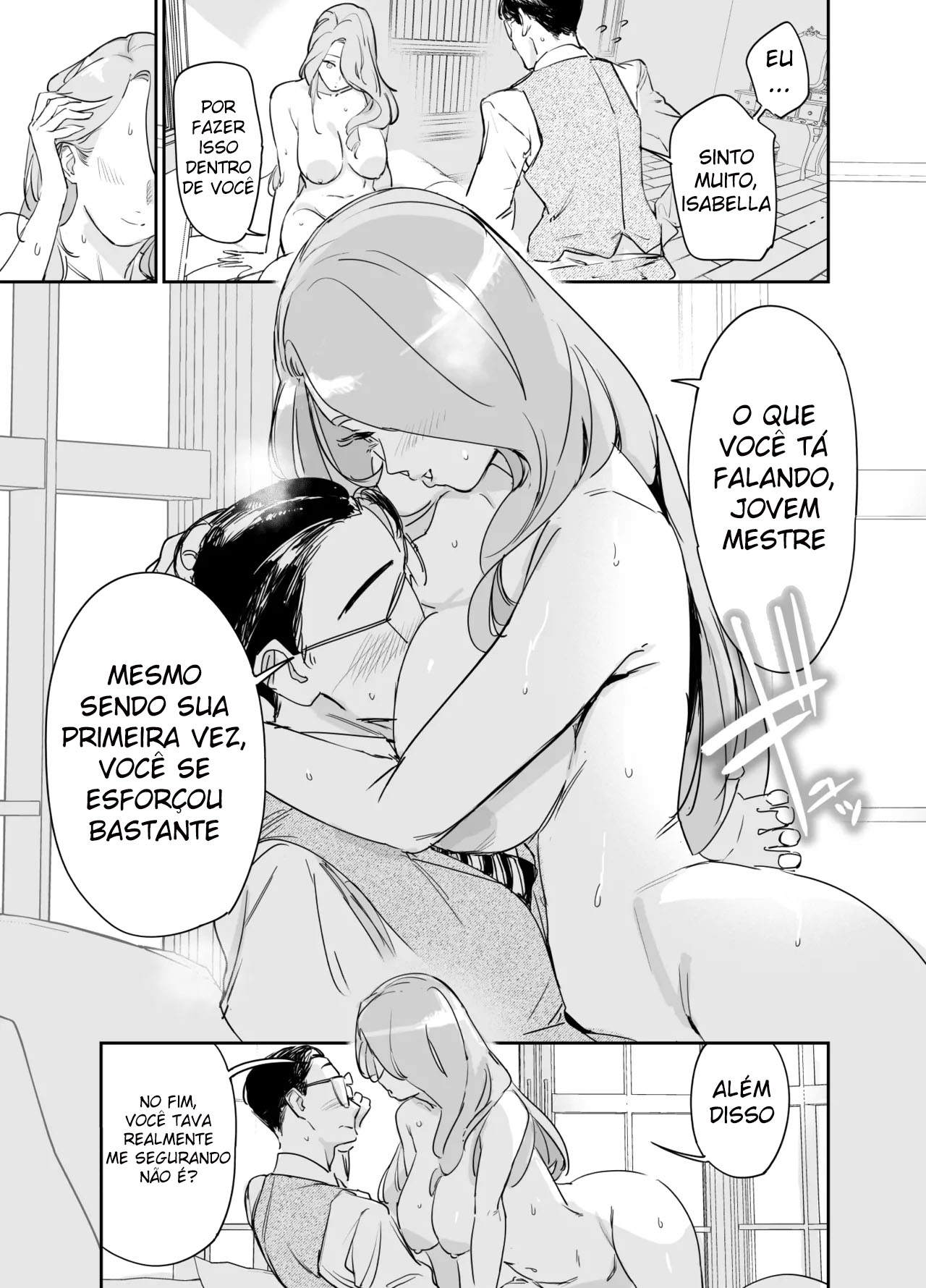A Primeira Vez Com Minha Empregada Isabella ~Se Deseja Meu Leite, Por Favor Me Engravide ~ — página 39