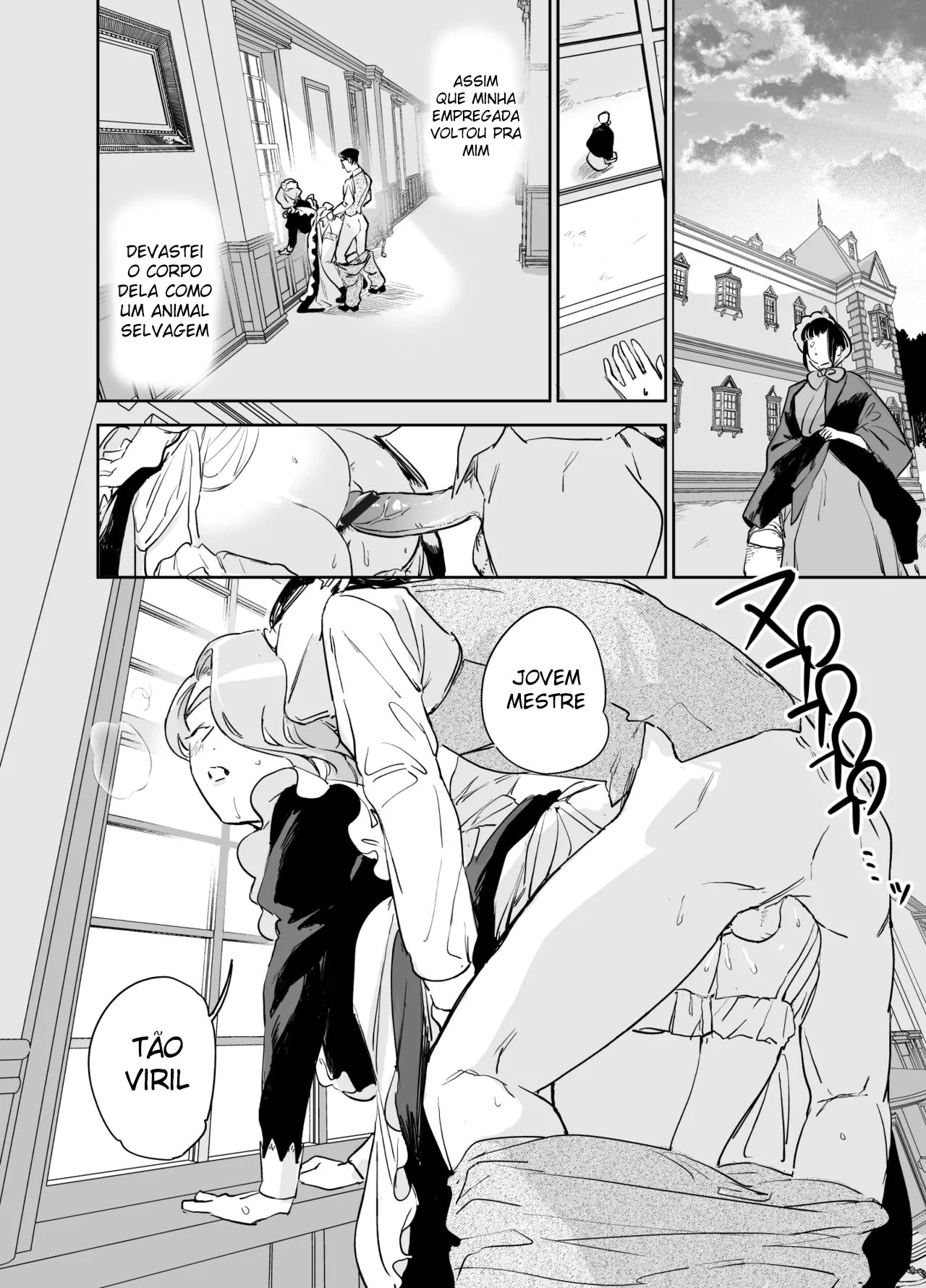 A Primeira Vez Com Minha Empregada Isabella ~Se Deseja Meu Leite, Por Favor Me Engravide ~ — página 44