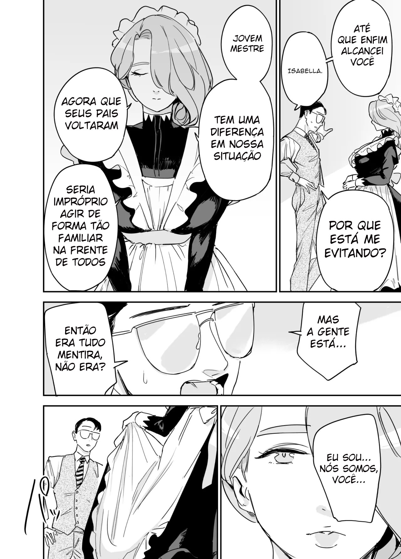 A Primeira Vez Com Minha Empregada Isabella ~Se Deseja Meu Leite, Por Favor Me Engravide ~ — página 60