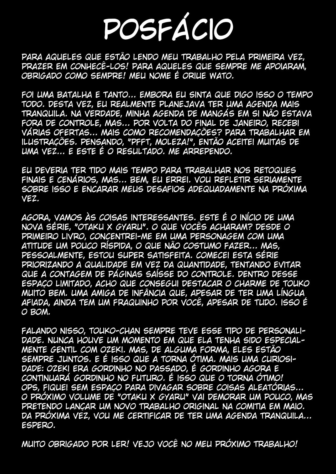 Otaku x Gal ~ O caso de Touko Yasu — página 32