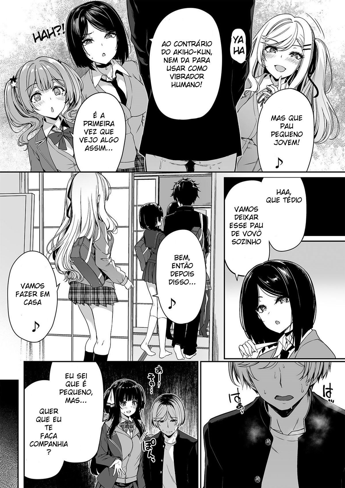 Uma História Sobre Um Casal Introvertido Fazendo Treinamento Sexual Com Garotas Extrovertidas e Desinibidas. 2 — página 26