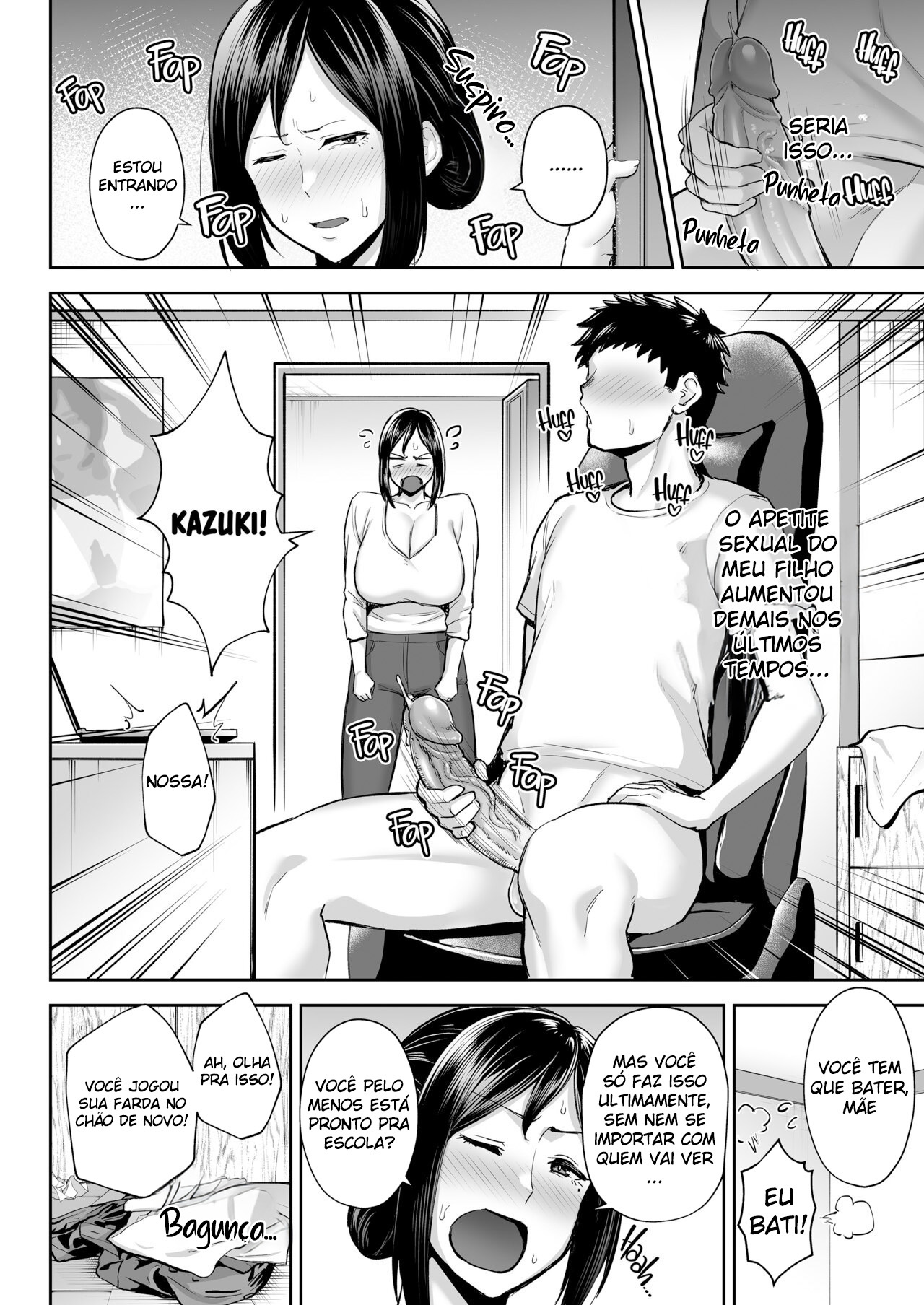 A Mulher Mais Próxima e Erótica de Mim é Minha Mamãe Peituda, Miyuki〜 — página 3