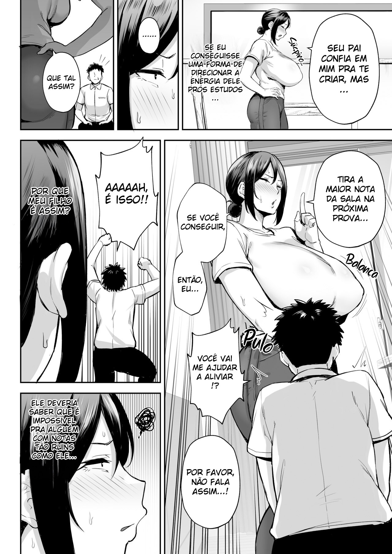 A Mulher Mais Próxima e Erótica de Mim é Minha Mamãe Peituda, Miyuki〜 — página 7