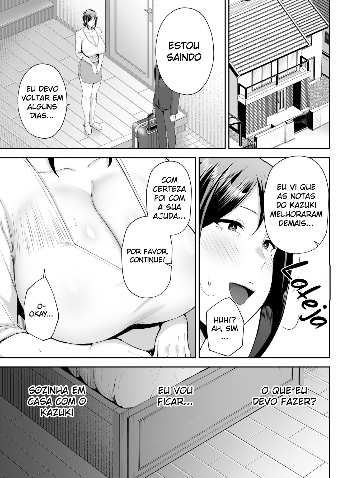 A Mulher Mais Próxima e Erótica de Mim é Minha Mamãe Peituda, Miyuki〜 — página 24