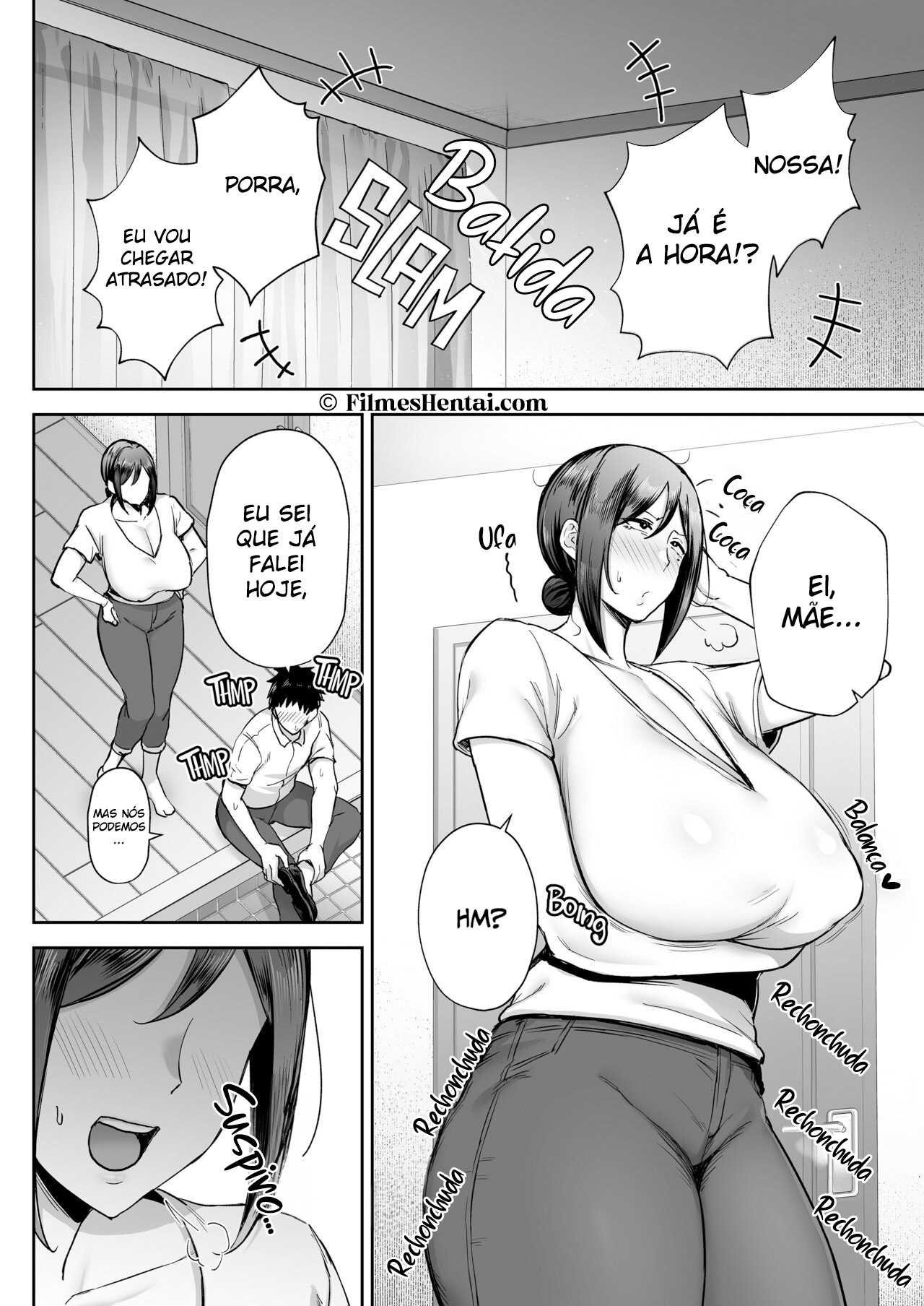 A Mulher Mais Próxima e Erótica de Mim é Minha Mamãe Peituda, Miyuki〜 — página 45