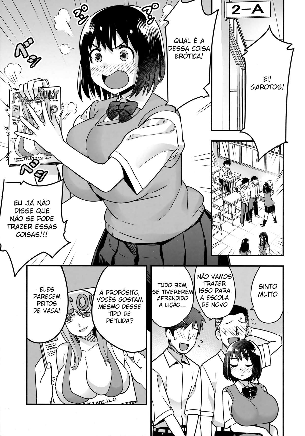 A Representante de Classe Está Sem Roupa — página 6