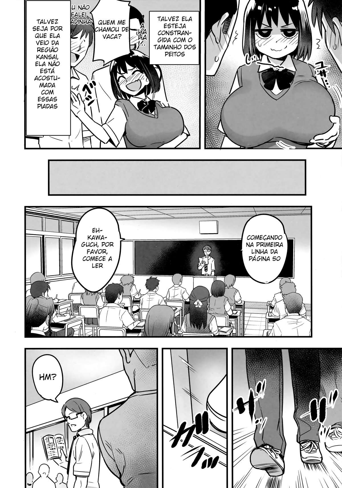 A Representante de Classe Está Sem Roupa — página 7
