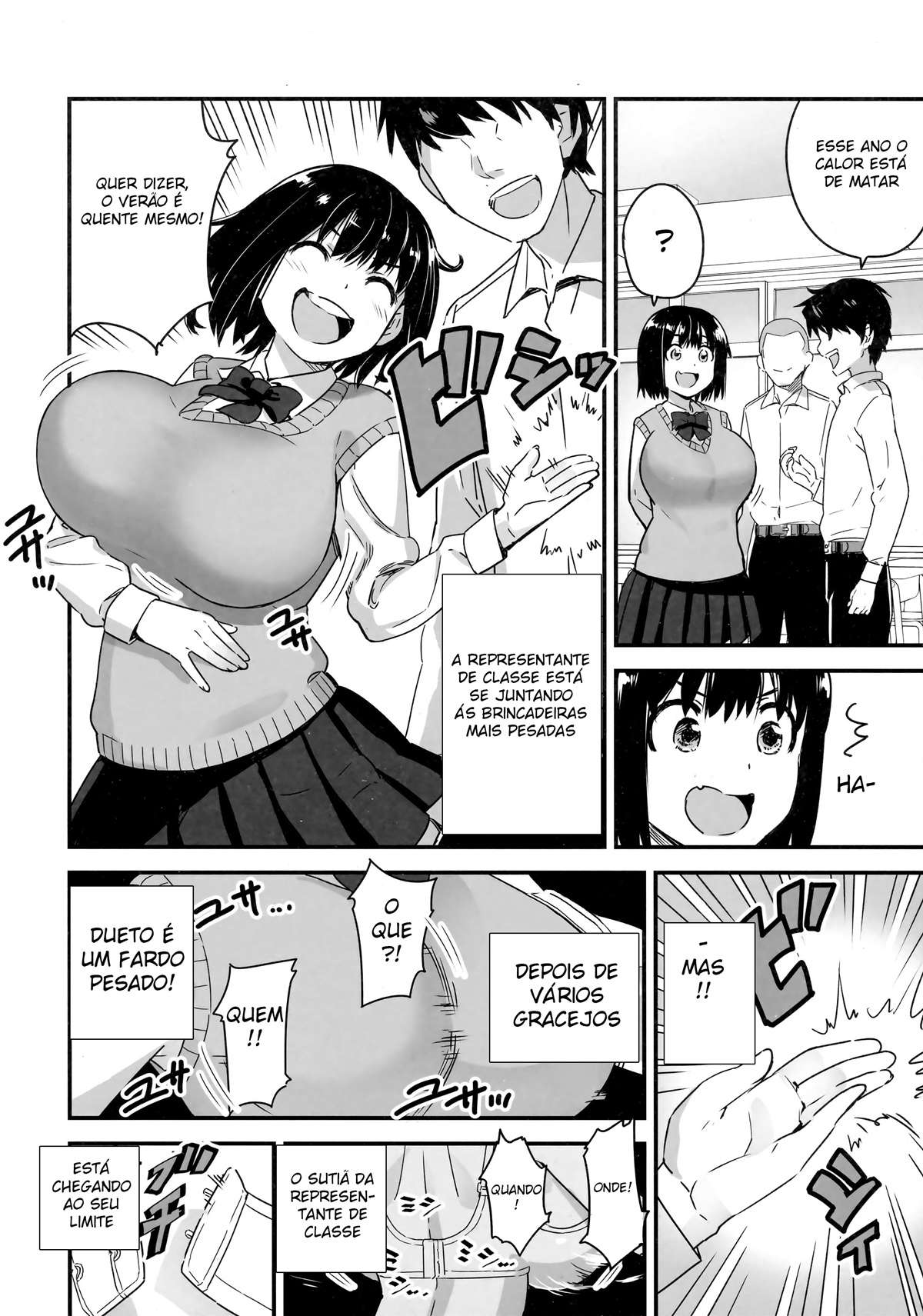 A Representante de Classe Está Sem Roupa — página 57
