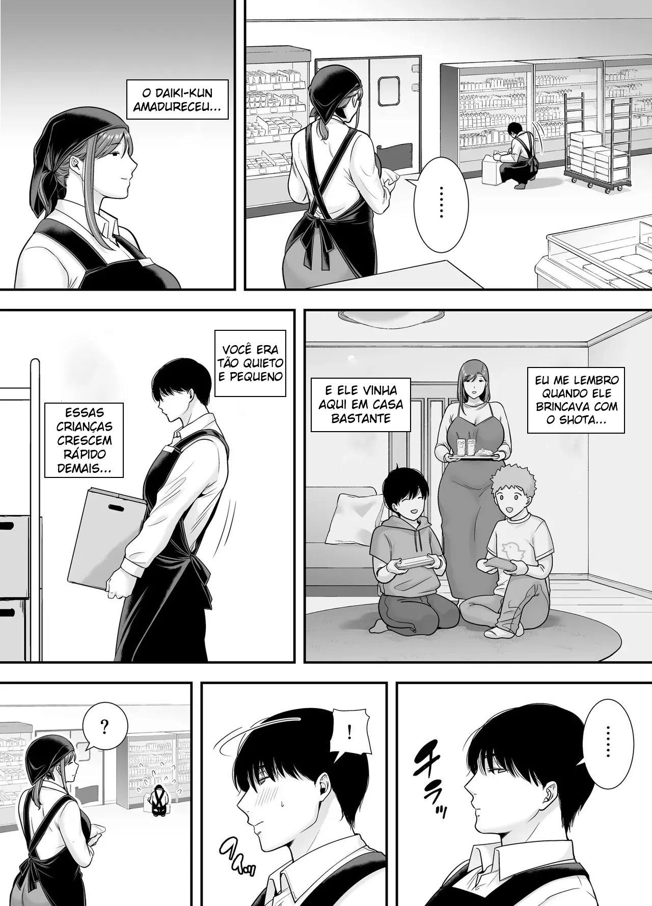 Eu e Mariko-San ~Um Caso com uma Mulher Casada do Meu Trabalho de Meio Período~ — página 4