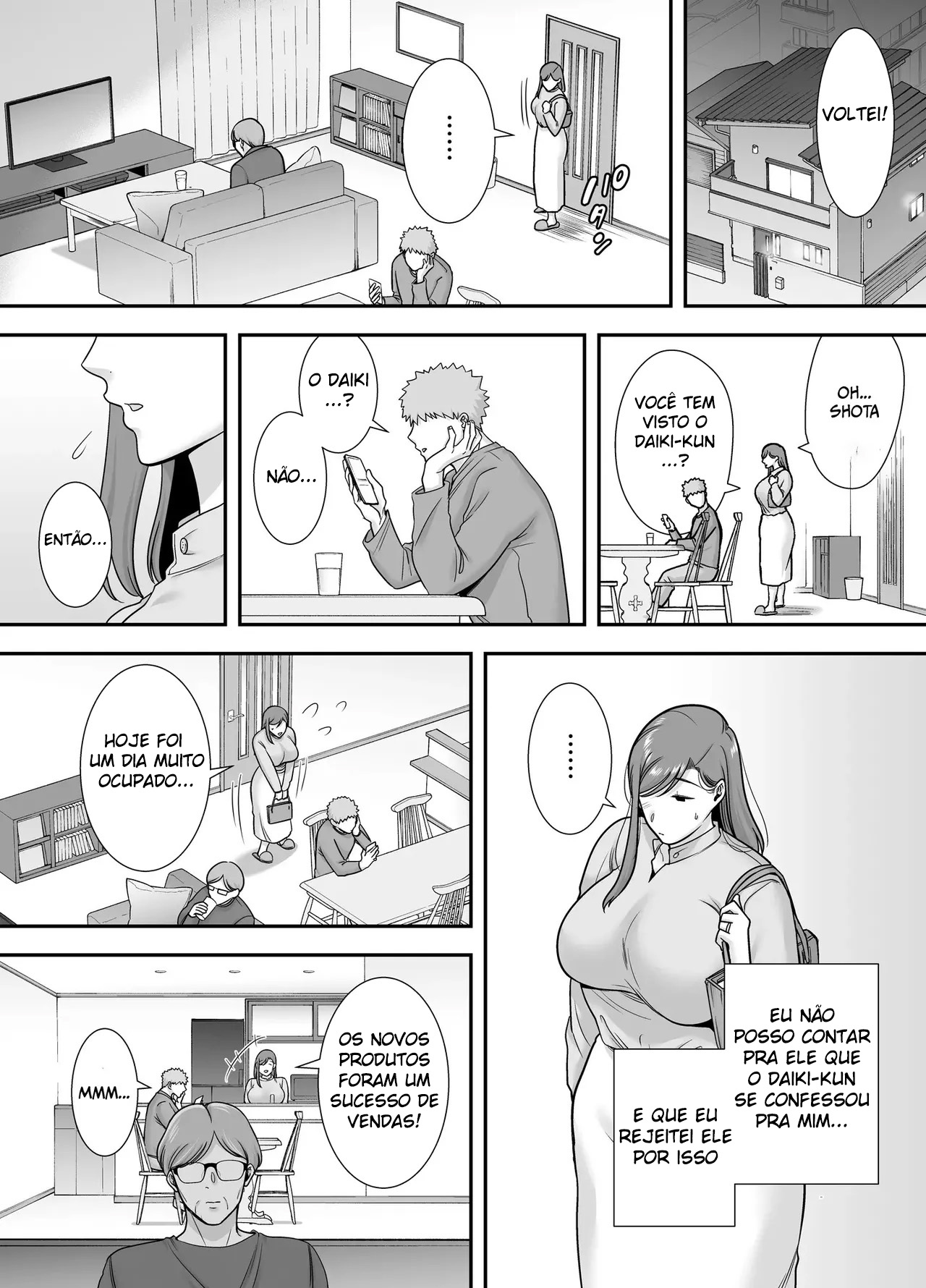 Eu e Mariko-San ~Um Caso com uma Mulher Casada do Meu Trabalho de Meio Período~ — página 9