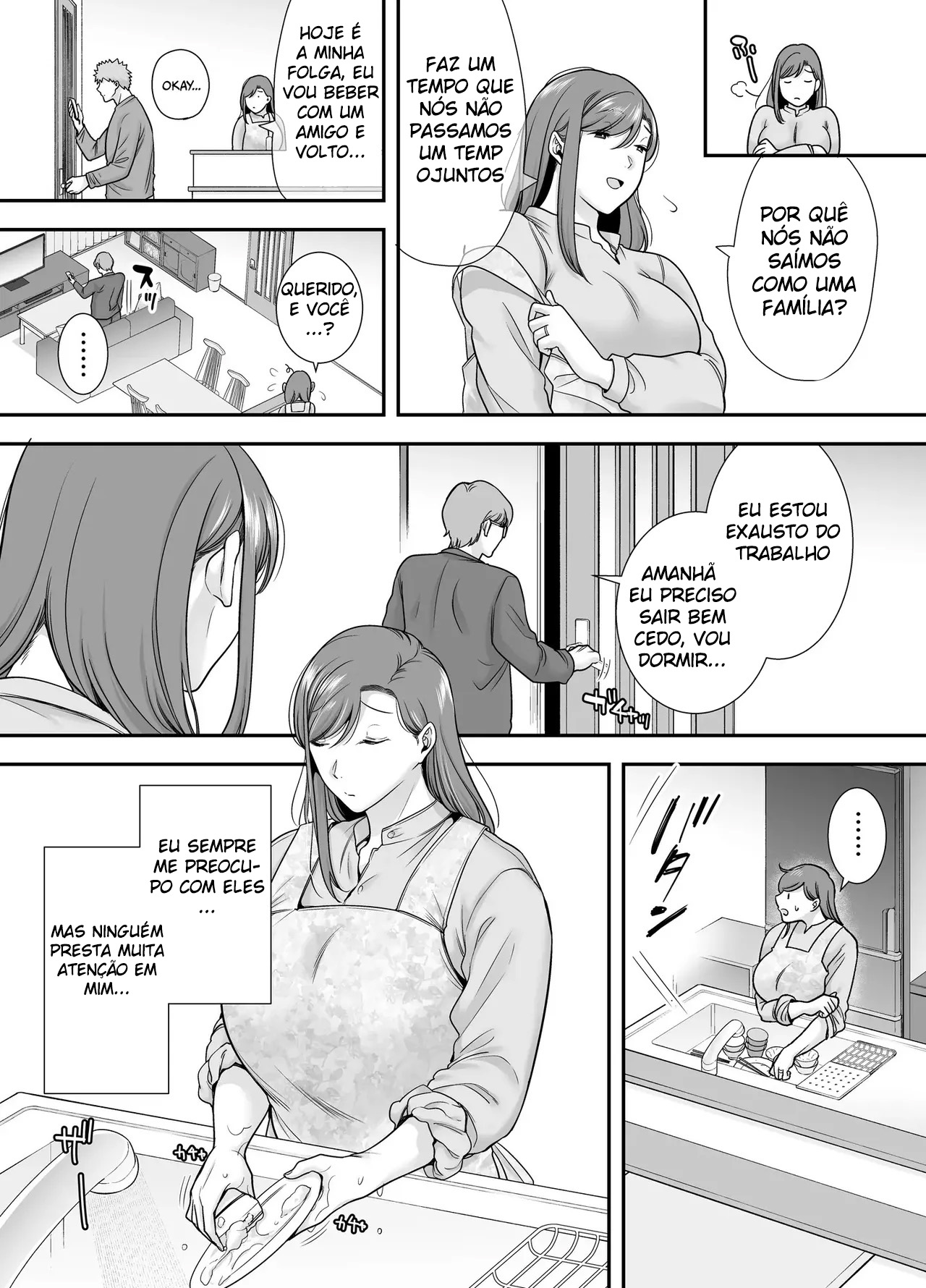 Eu e Mariko-San ~Um Caso com uma Mulher Casada do Meu Trabalho de Meio Período~ — página 10