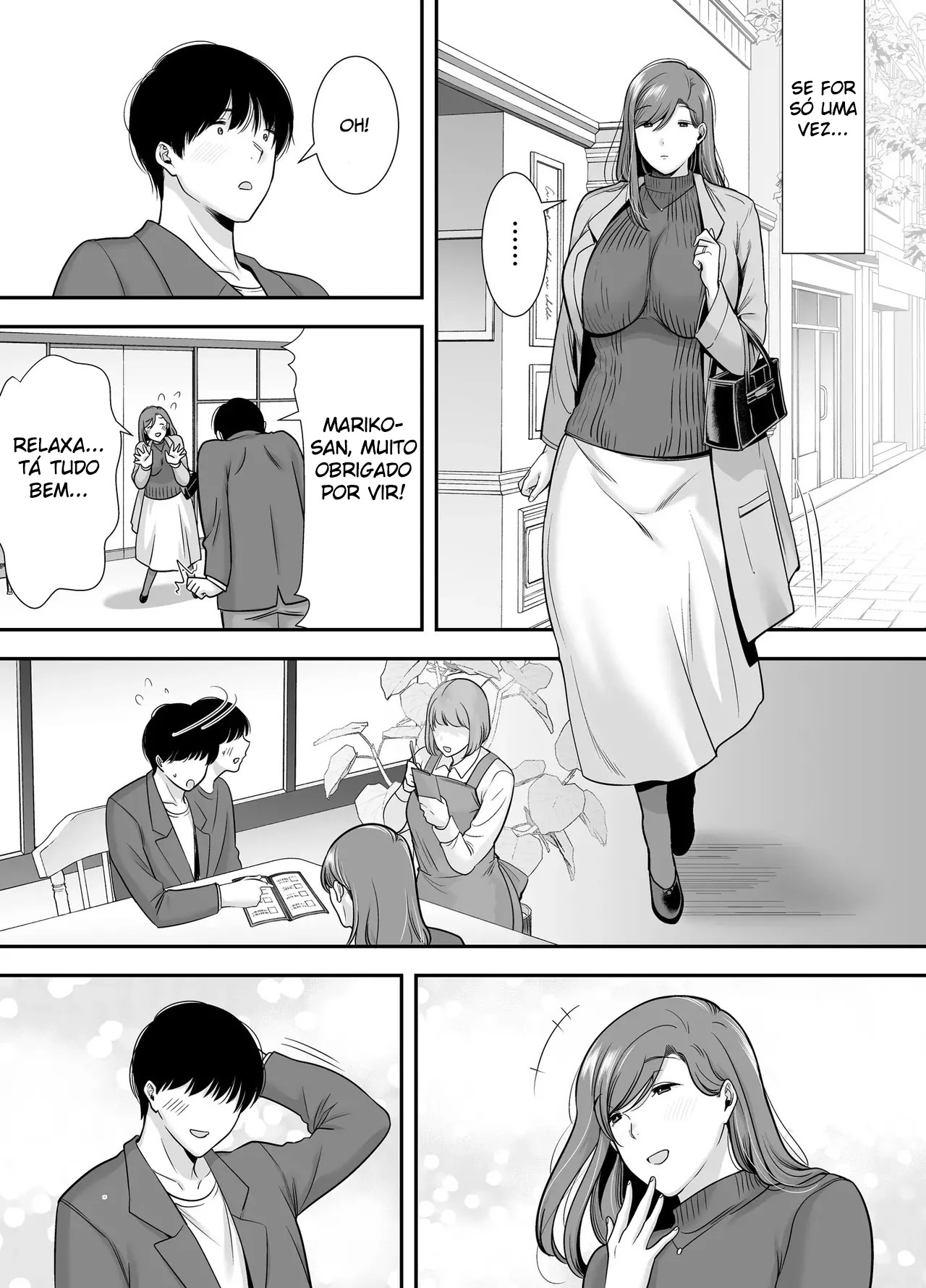 Eu e Mariko-San ~Um Caso com uma Mulher Casada do Meu Trabalho de Meio Período~ — página 14