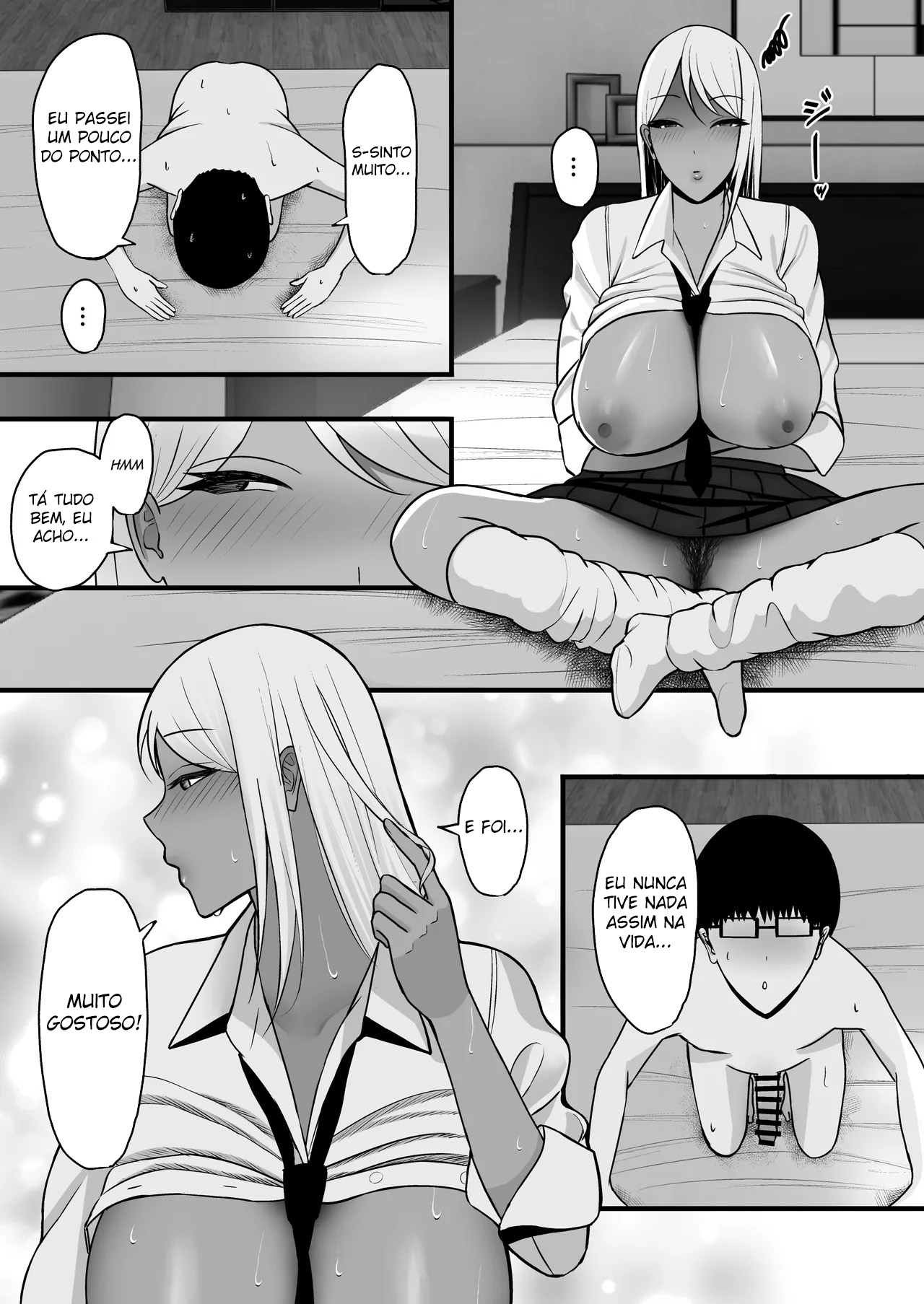 Mãmãe Gyaru é Minha Parceira Sexual — página 60