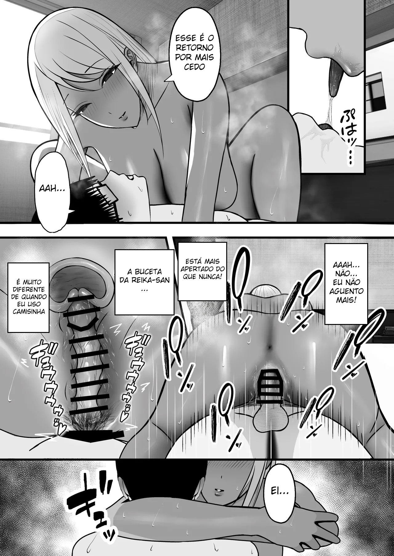 Mãmãe Gyaru é Minha Parceira Sexual — página 64