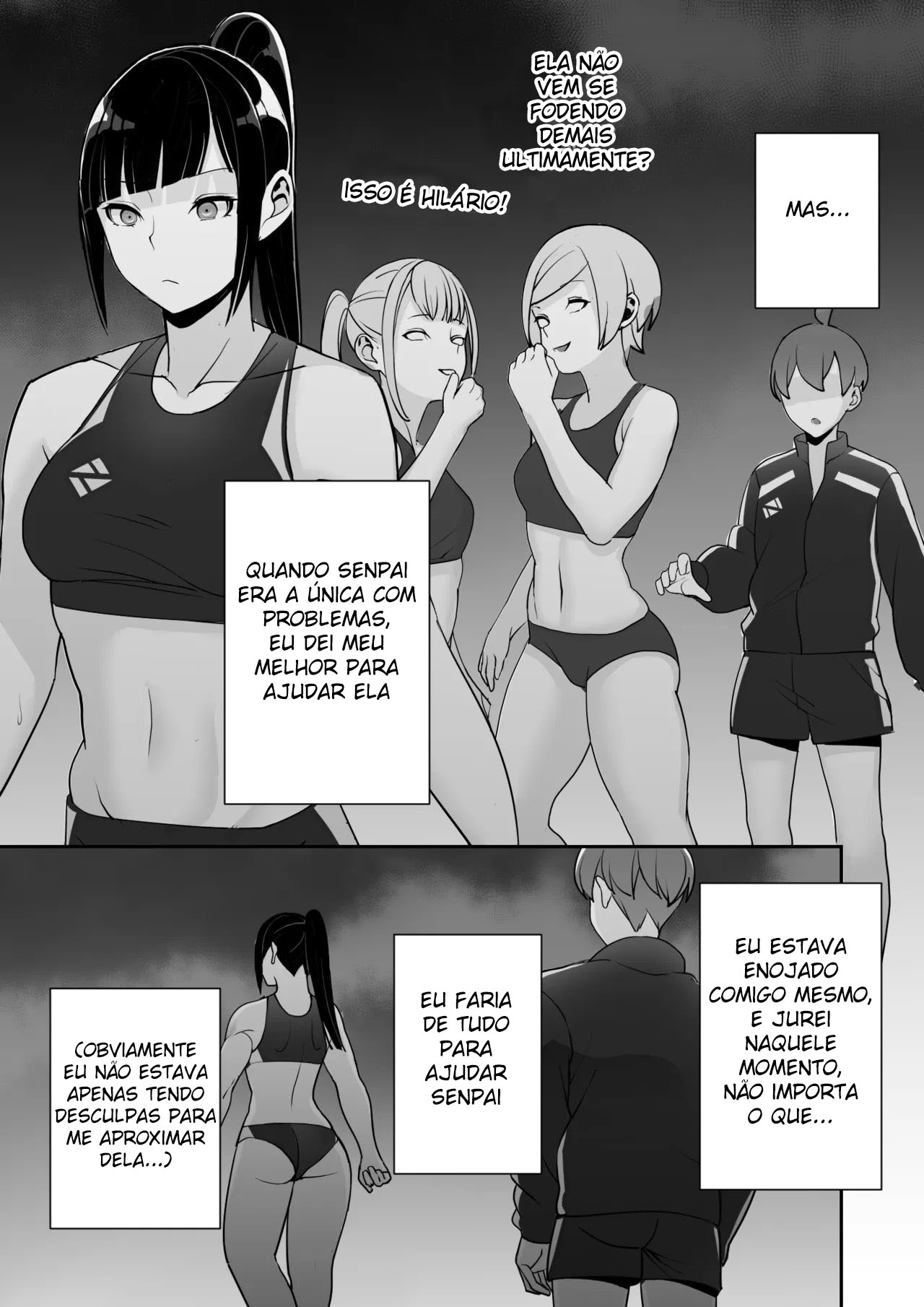 Eu Fiz Lavagem Cerebral em Minha Amada Senpai do Atletismo e a Tornei Minha Mulher Perfeita — página 39