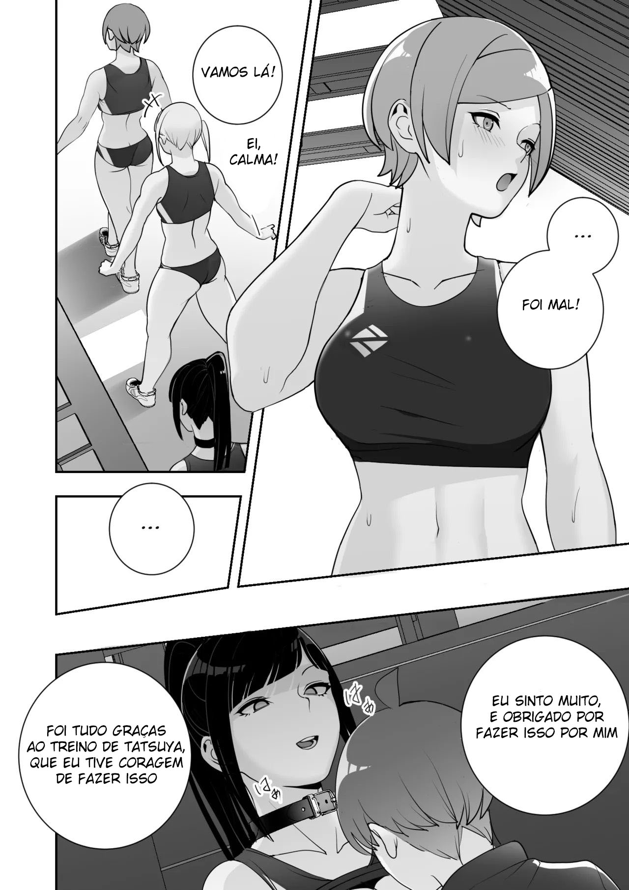 Eu Fiz Lavagem Cerebral em Minha Amada Senpai do Atletismo e a Tornei Minha Mulher Perfeita — página 56