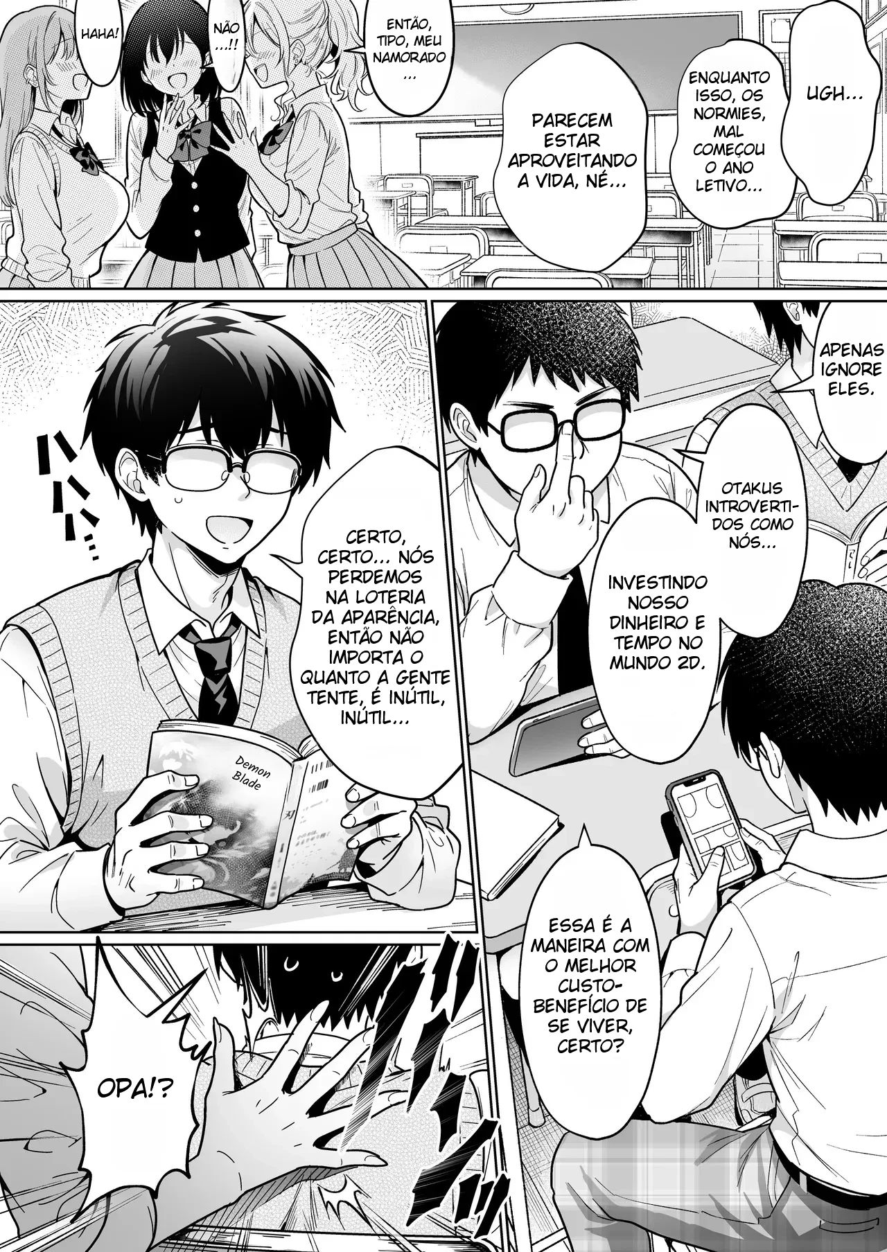 A Sexy e Popular Amane-san Só Se Interessa por um Otaku Introvertido como Eu — página 2