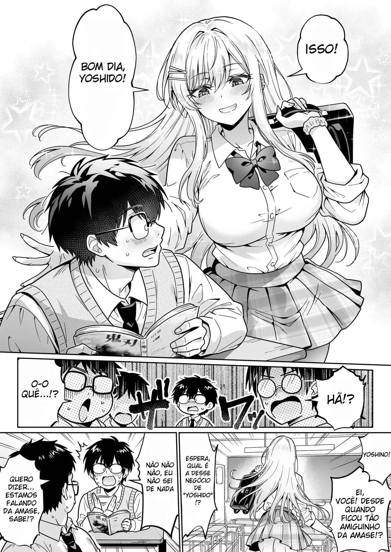 A Sexy e Popular Amane-san Só Se Interessa por um Otaku Introvertido como Eu — página 3