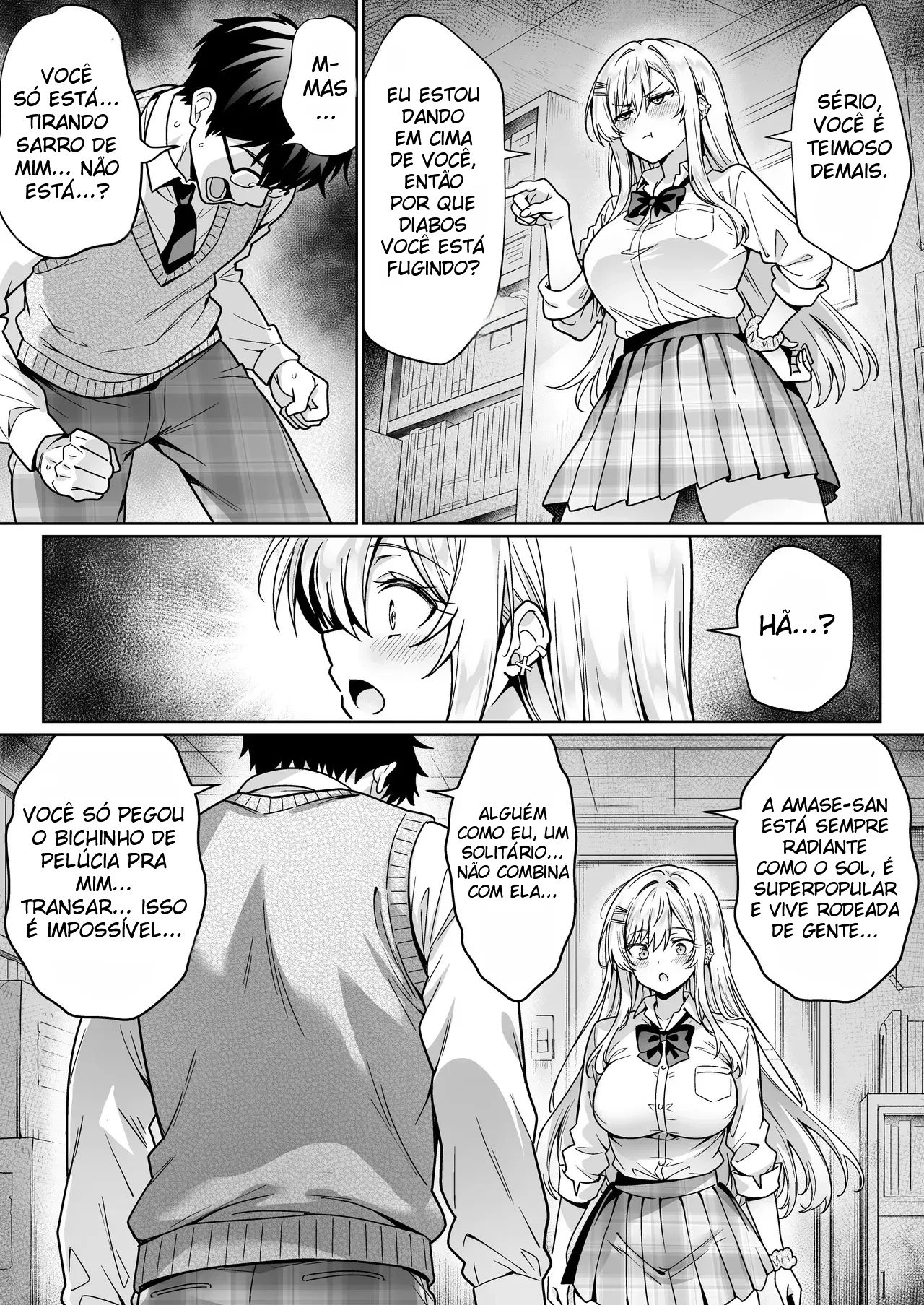 A Sexy e Popular Amane-san Só Se Interessa por um Otaku Introvertido como Eu — página 25