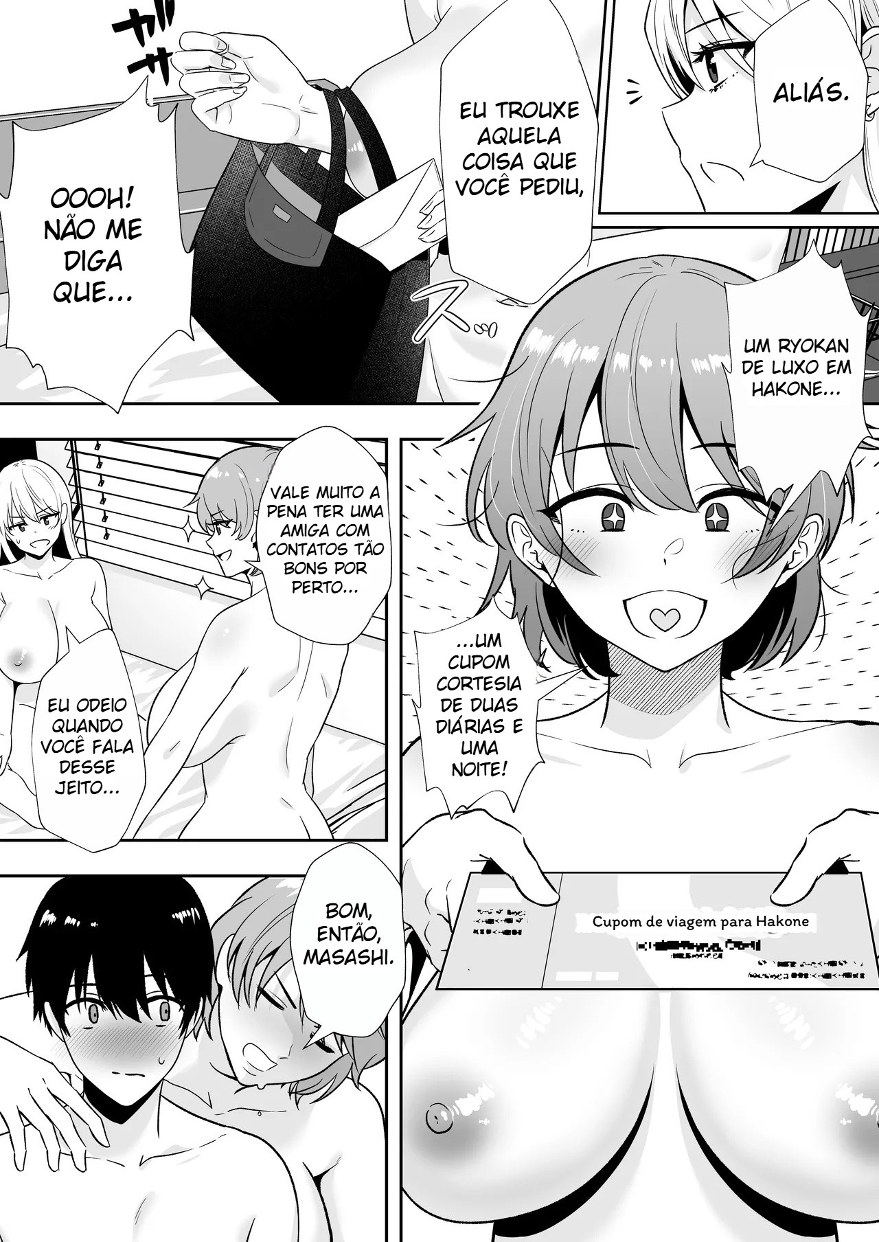 Harém de Mães 2 ~ Viagem Picante às Fontes Termais: Transbordando de Esperma ~ — página 13