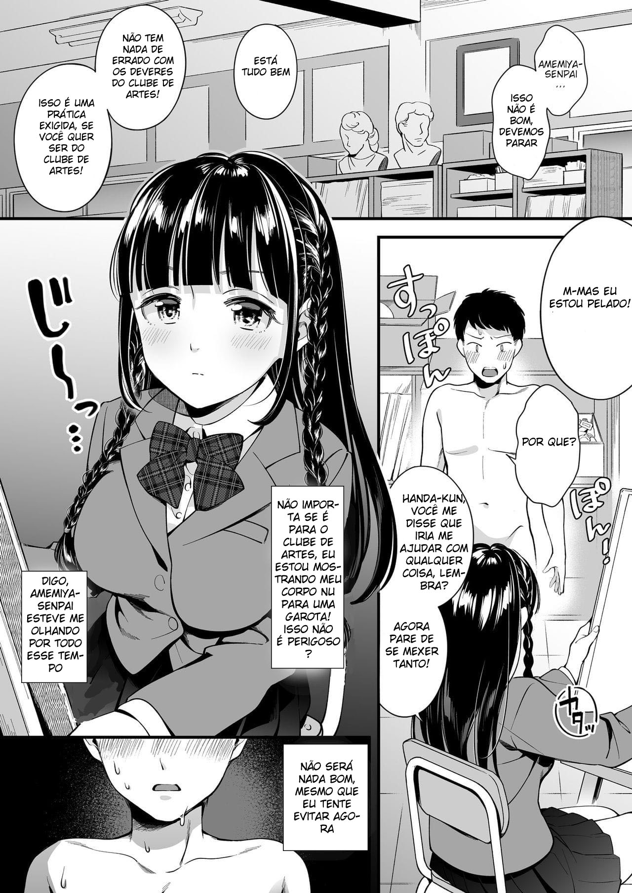 Qual das duas? Uma linda Senpai? Ou Uma Amiga de Infância Determinada? — página 2