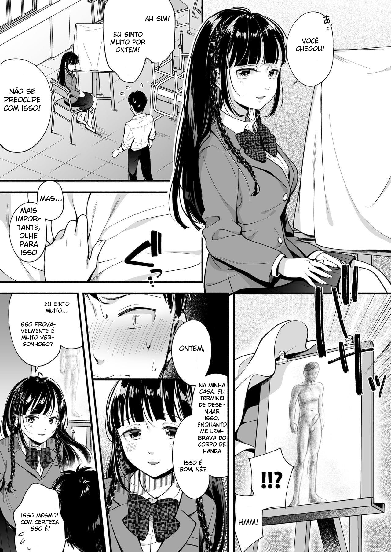 Qual das duas? Uma linda Senpai? Ou Uma Amiga de Infância Determinada? — página 16