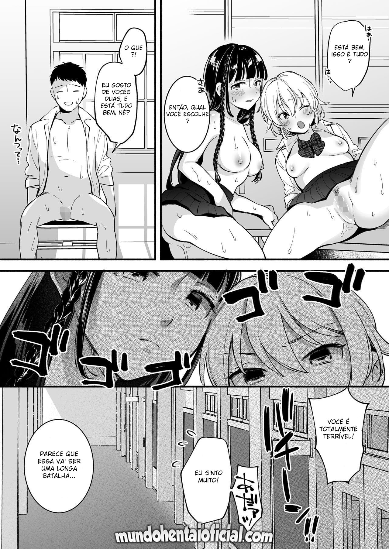 Qual das duas? Uma linda Senpai? Ou Uma Amiga de Infância Determinada? — página 37
