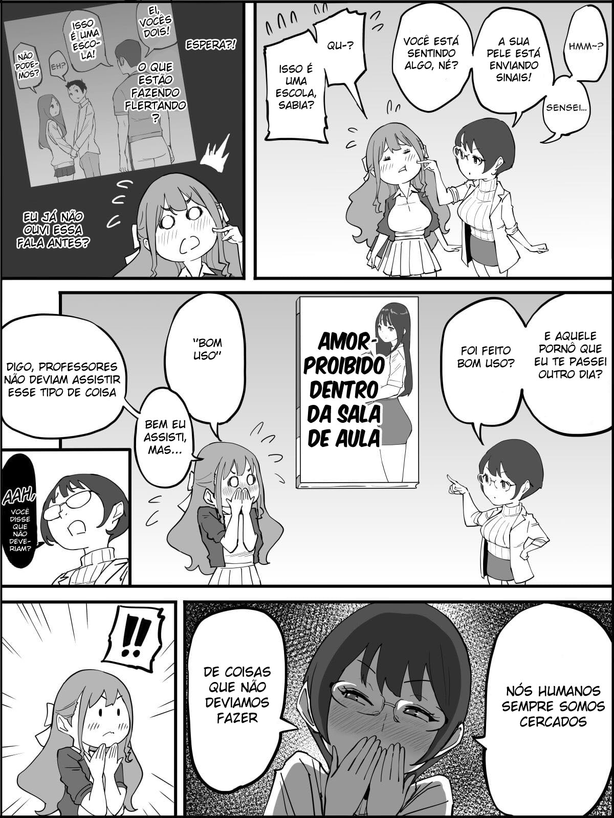 Como Eu Consegui Um Harém de Amigas Sexuais 3 — página 7