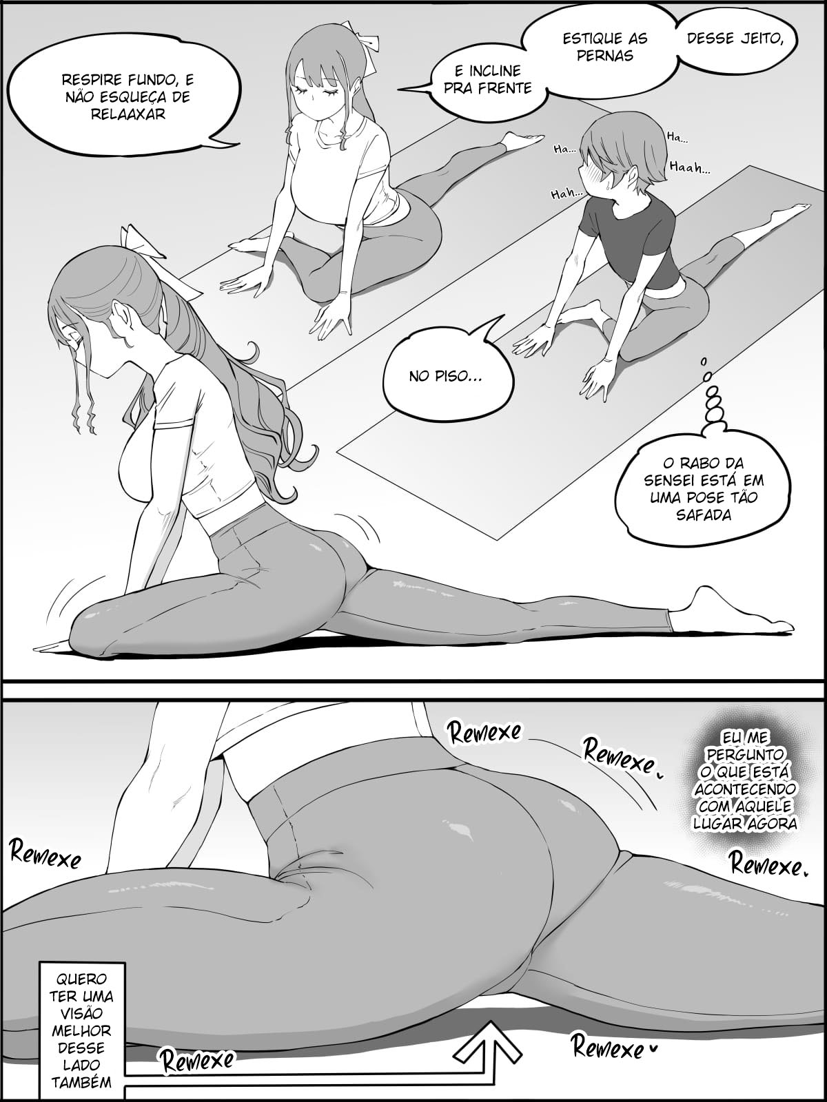 Como Eu Consegui Um Harém de Amigas Sexuais 3 — página 46