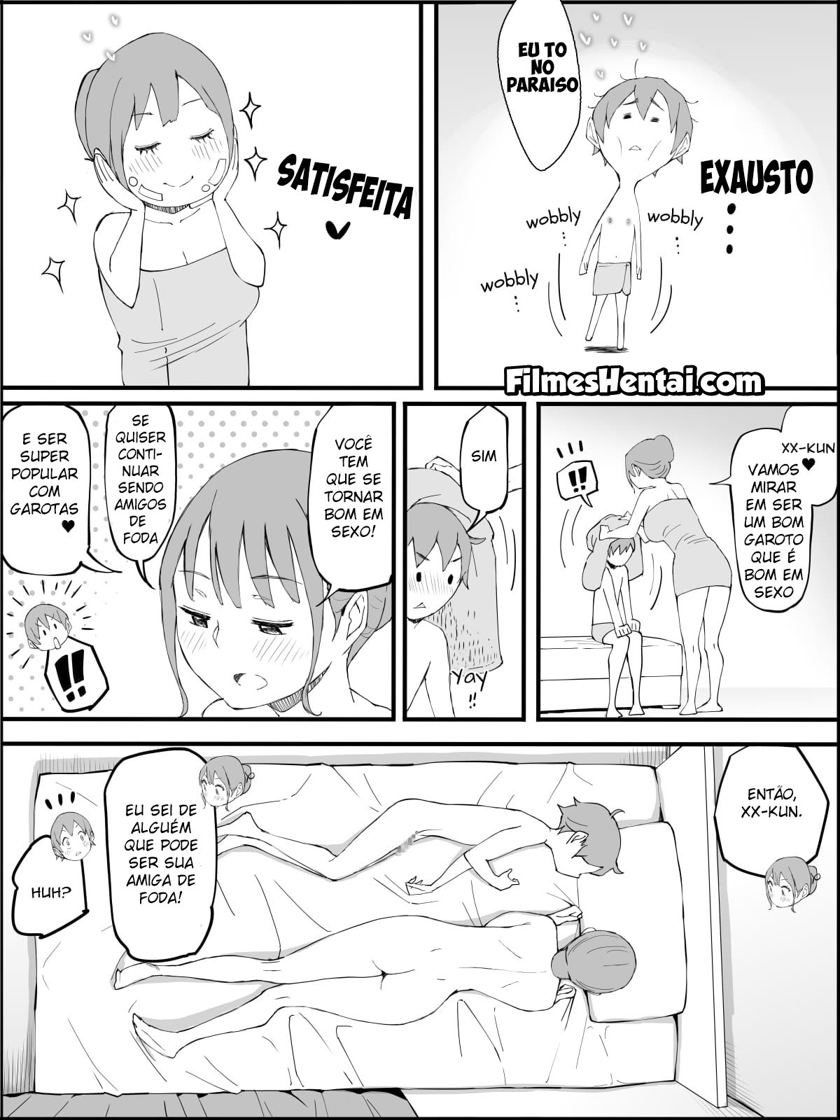 Como Eu Consegui Um Harém de Amigas Sexuais 3 — página 207