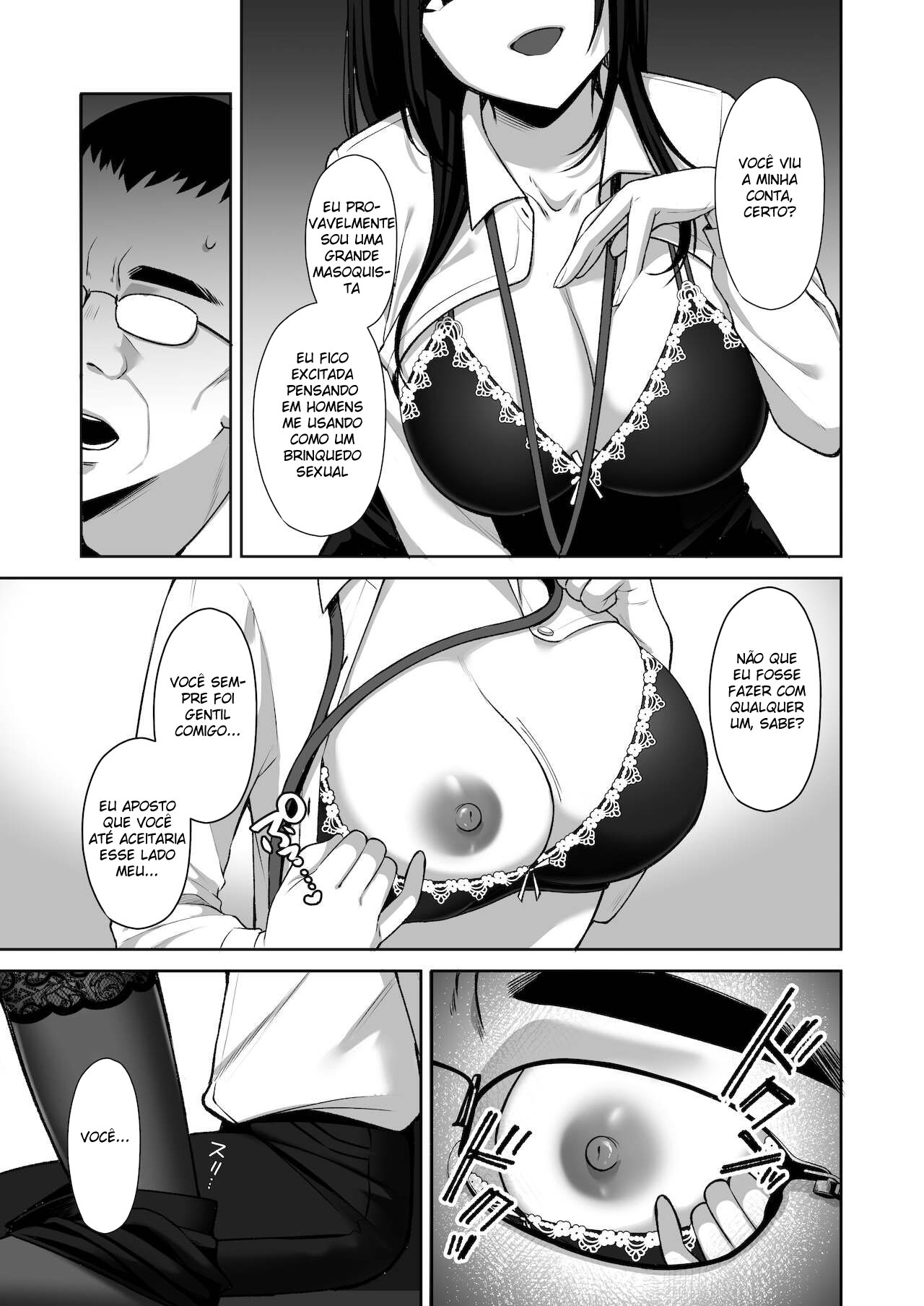 Treinamento Masoquista de Onahole ás Escondidas Com Minha Secretária — página 12