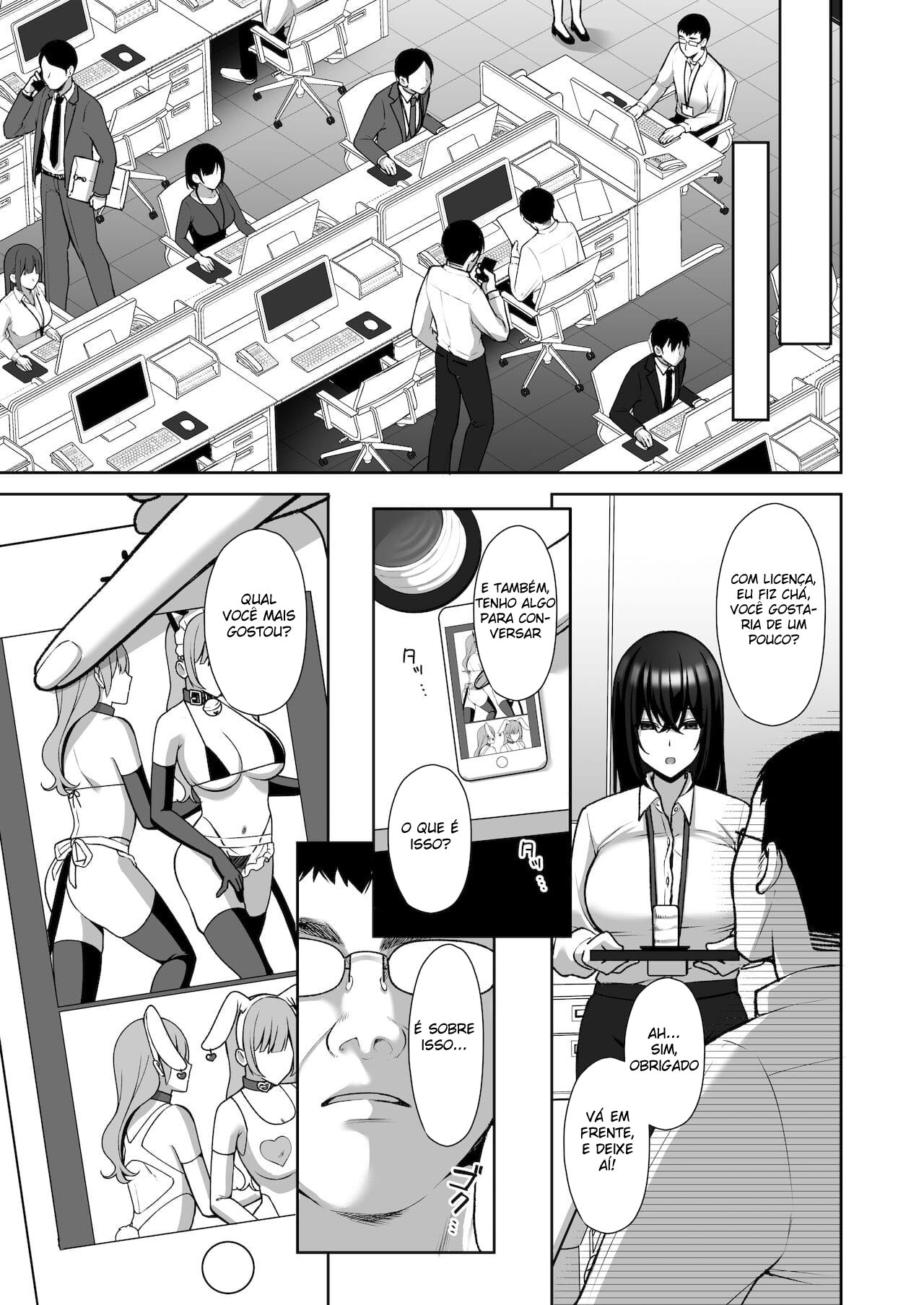 Treinamento Masoquista de Onahole ás Escondidas Com Minha Secretária — página 34