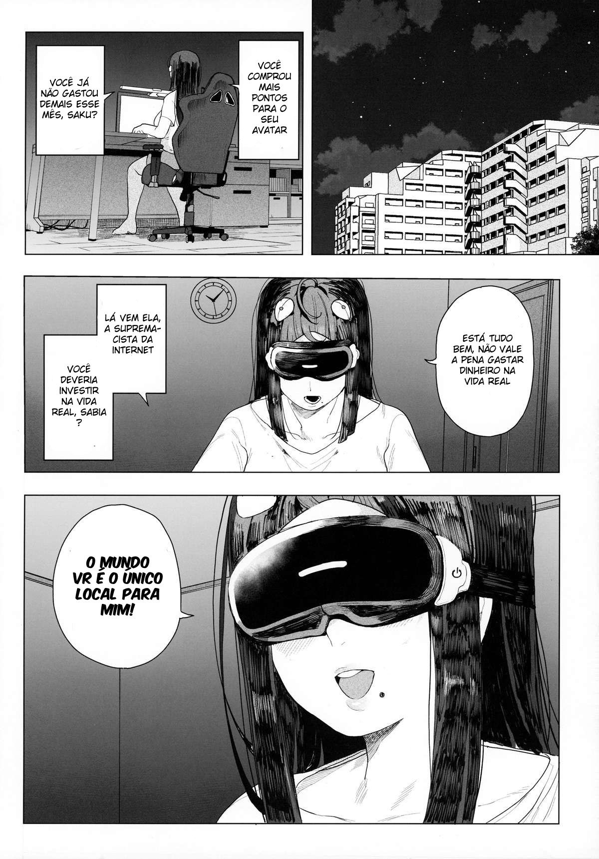 Princesa Cyberbrain – Uma garota que é fodida em realidade virtual — página 4