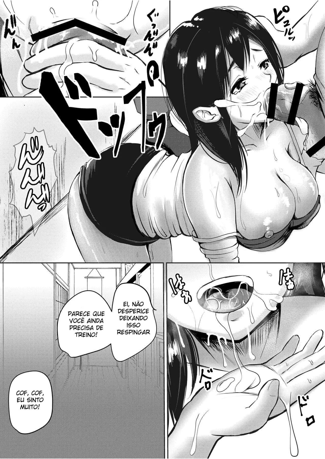 A Senpai Séria faz Hora Extra Enquanto é Forçada a Gozar Até de Manhã — página 15