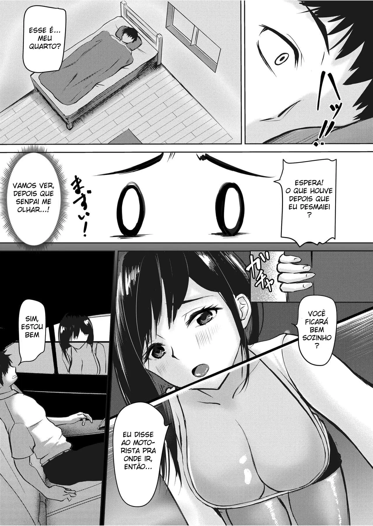 A Senpai Séria faz Hora Extra Enquanto é Forçada a Gozar Até de Manhã — página 16