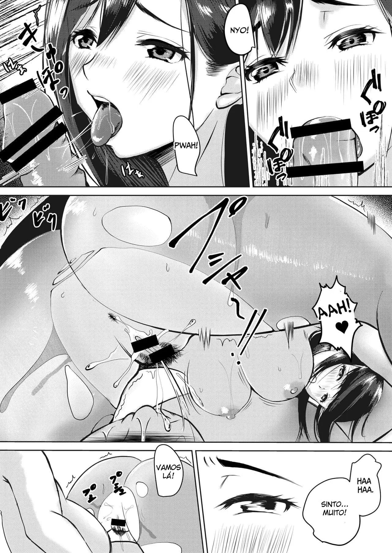 A Senpai Séria faz Hora Extra Enquanto é Forçada a Gozar Até de Manhã — página 24