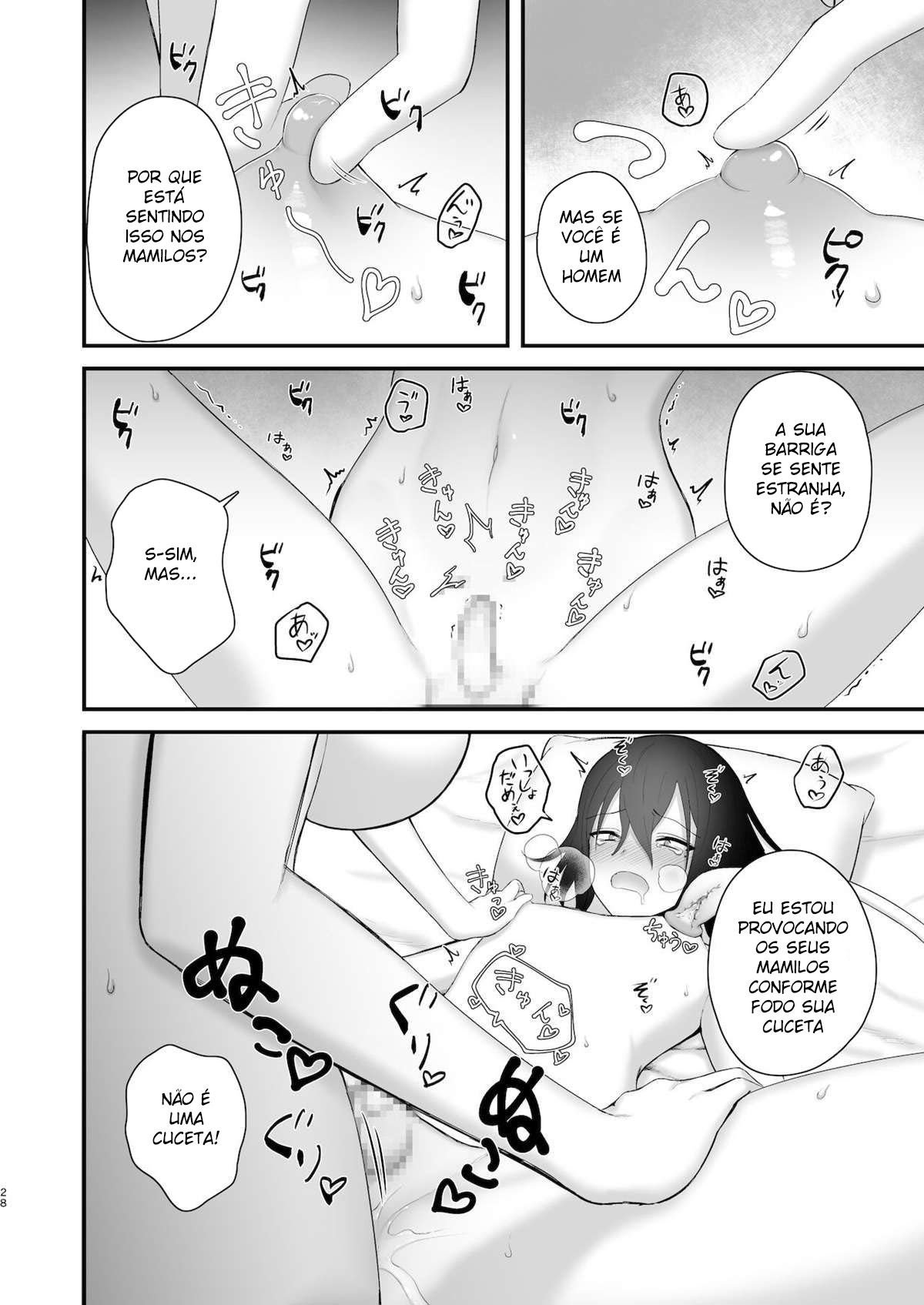 Um Mangá Em Que Um Rapaz Mimado Recebe Uma “Lição” de Uma Súcubo Futanari. — página 28
