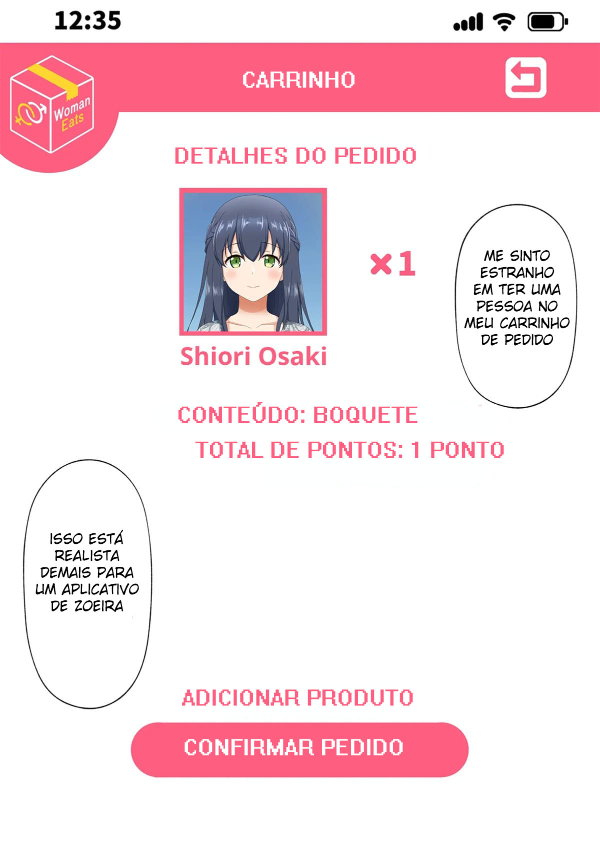 WomanEats ~Delivery por Aplicativo das Garotas dos Seus Sonhos~ — página 8