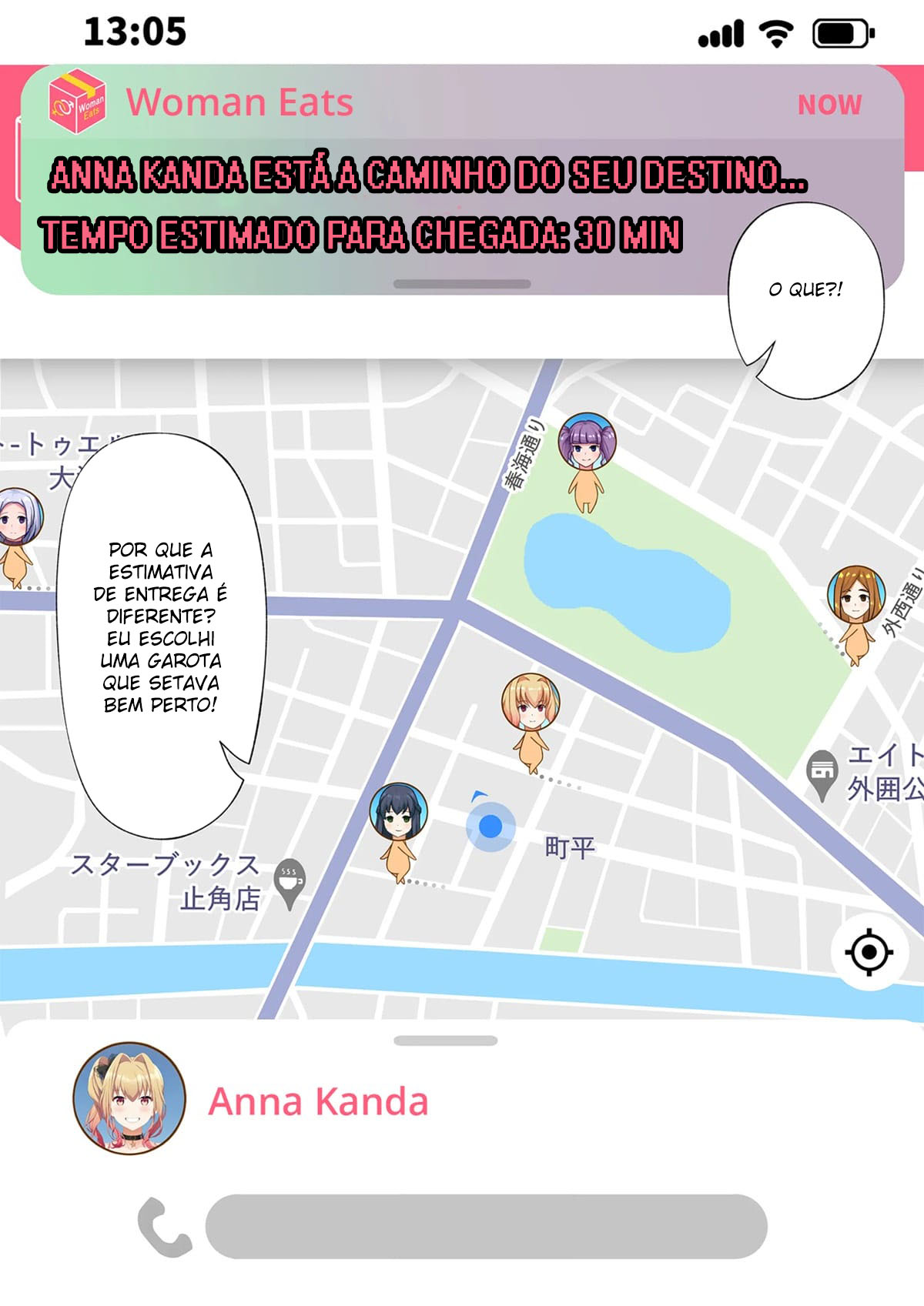 WomanEats ~Delivery por Aplicativo das Garotas dos Seus Sonhos~ — página 28
