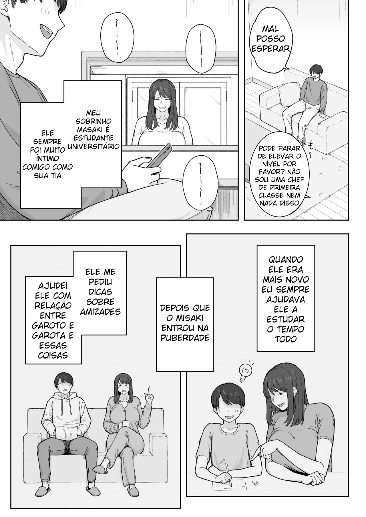 Depois do jantar, Com Minha Tia… — página 4