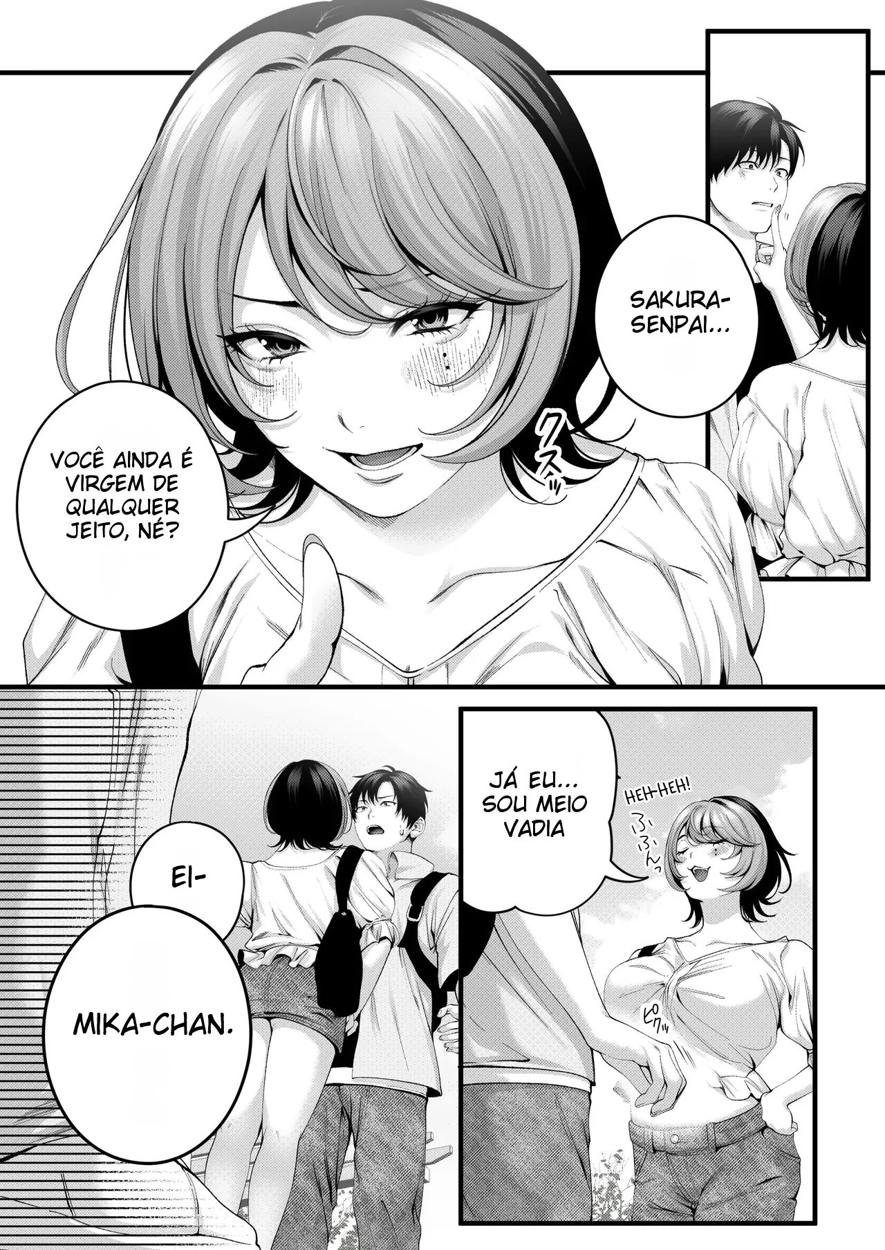 A História de Como Comecei a Namorar Minha Kouhai Atrevida e Safada — página 8