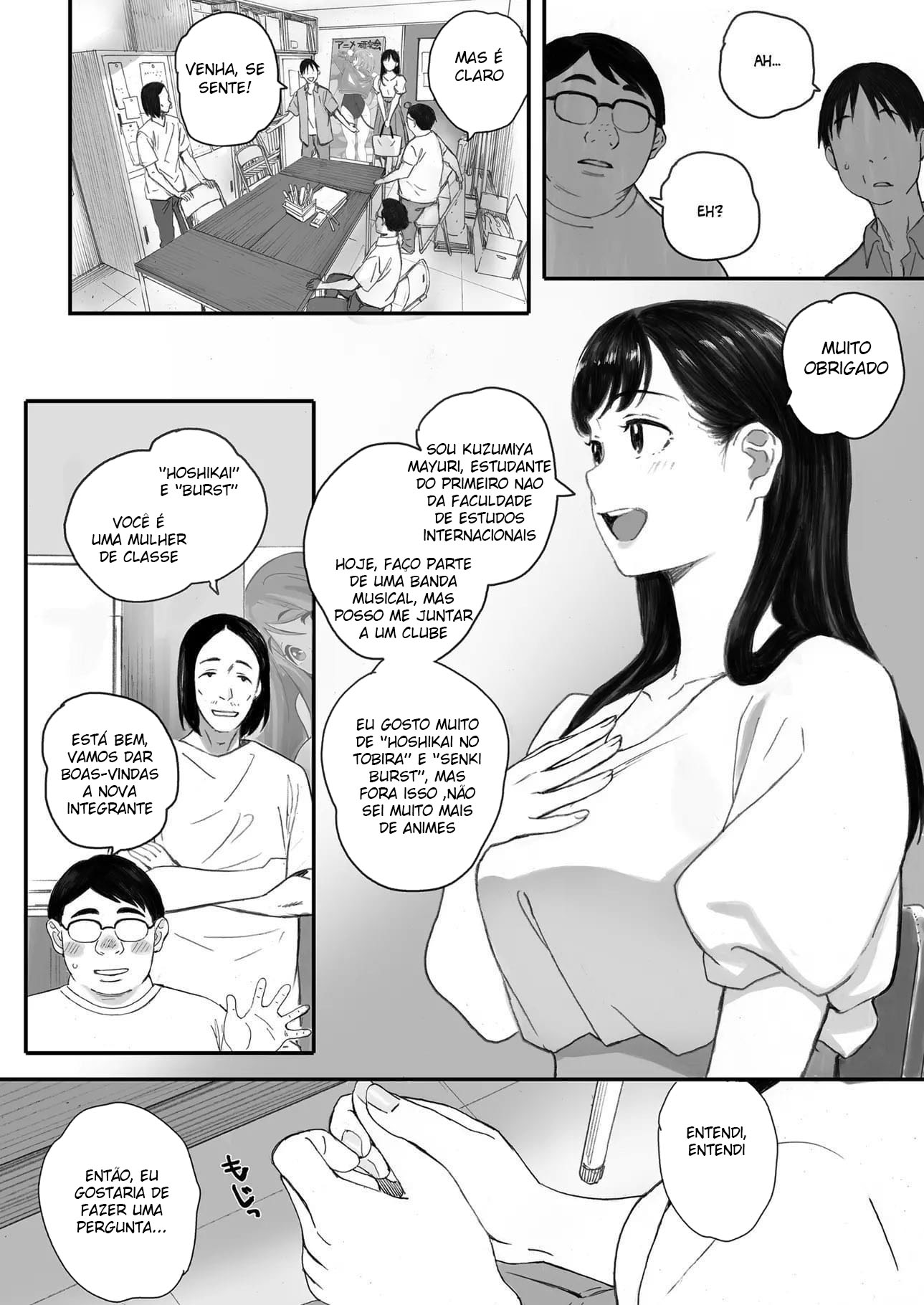 Minha Namorada Virou a Vadia do Clube de Mangá — página 4