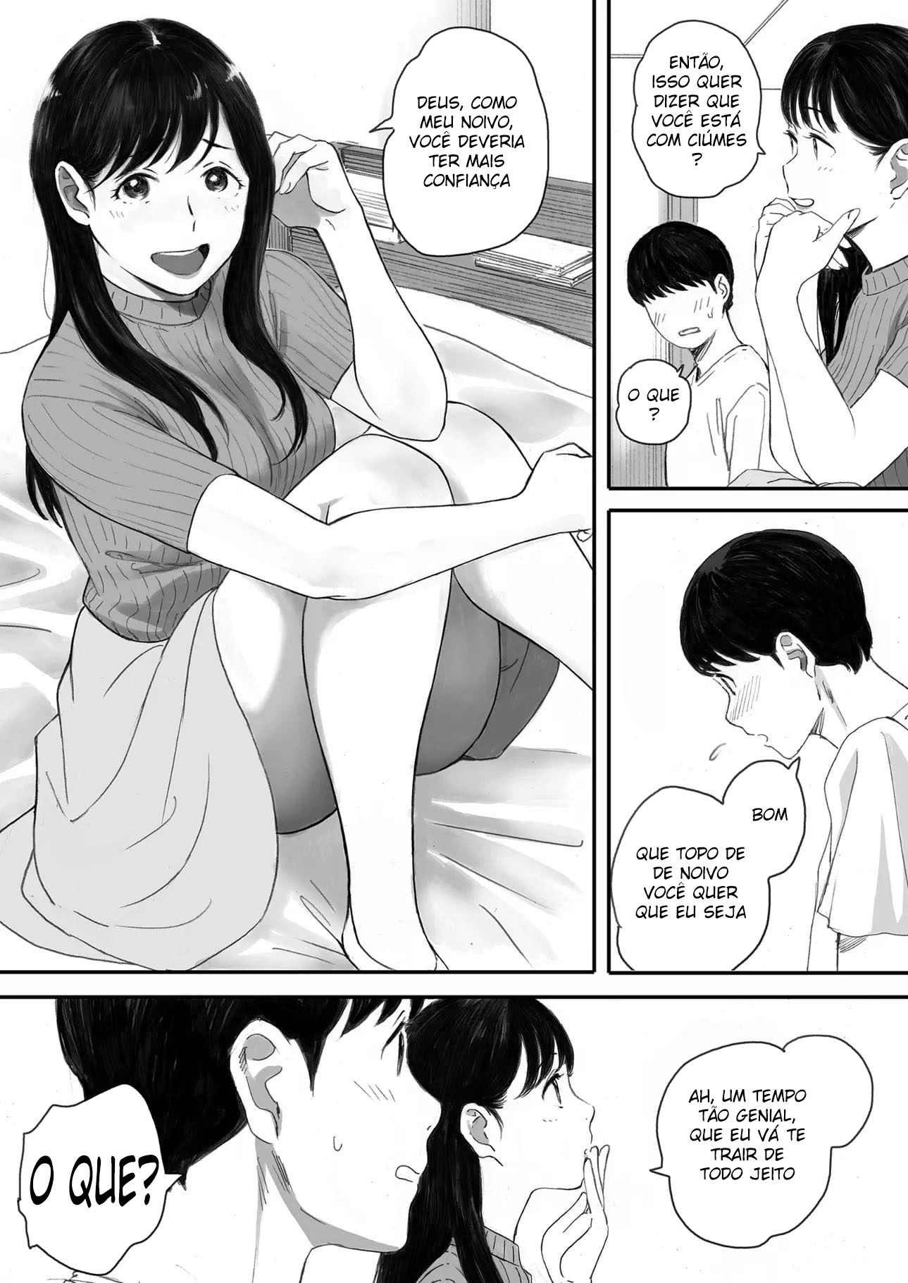 Minha Namorada Virou a Vadia do Clube de Mangá — página 9