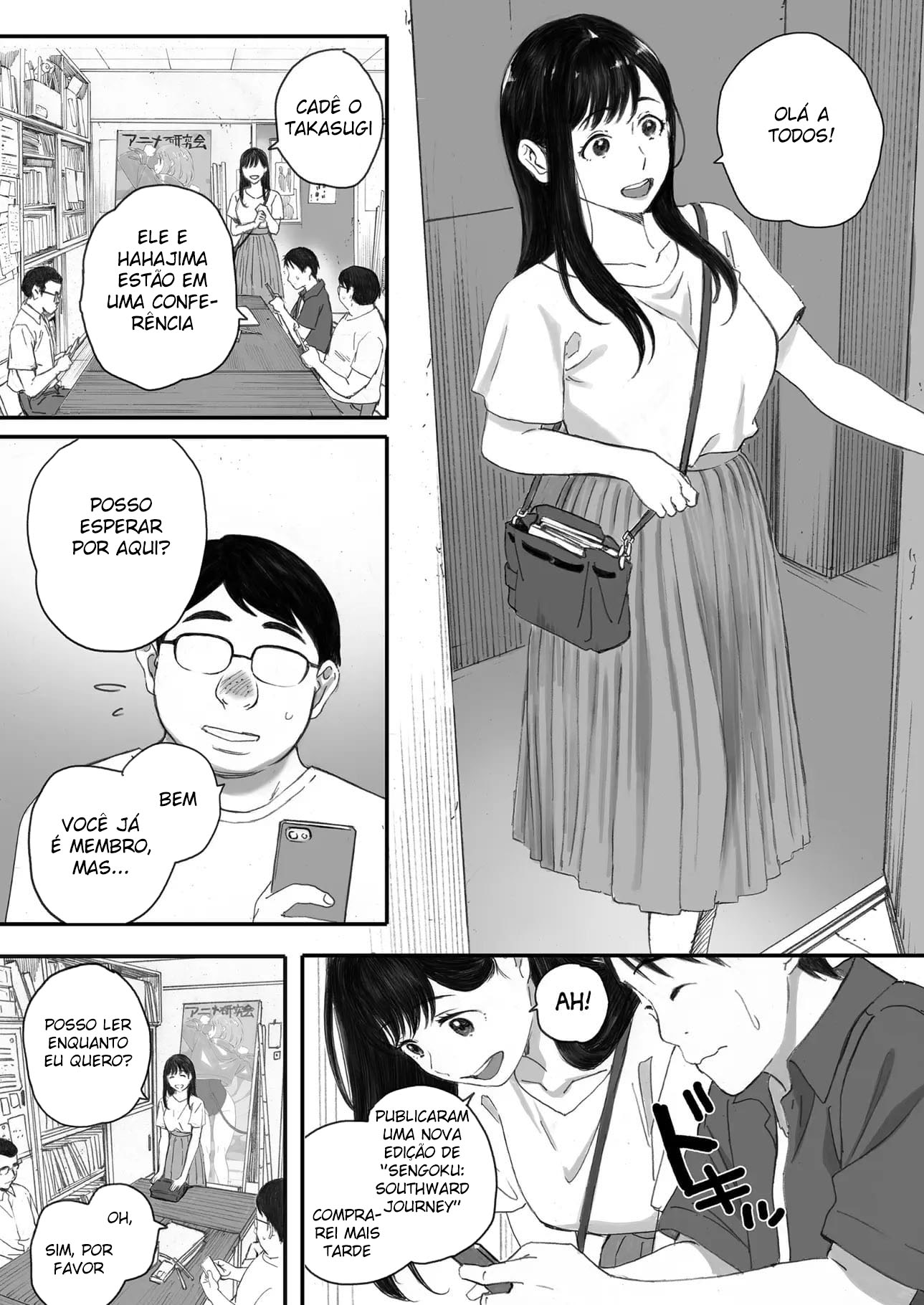 Minha Namorada Virou a Vadia do Clube de Mangá — página 37