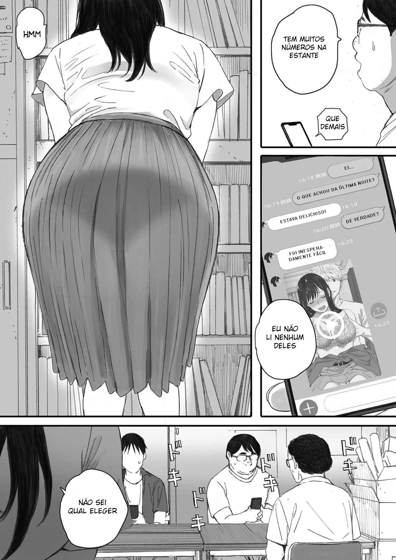 Minha Namorada Virou a Vadia do Clube de Mangá — página 38