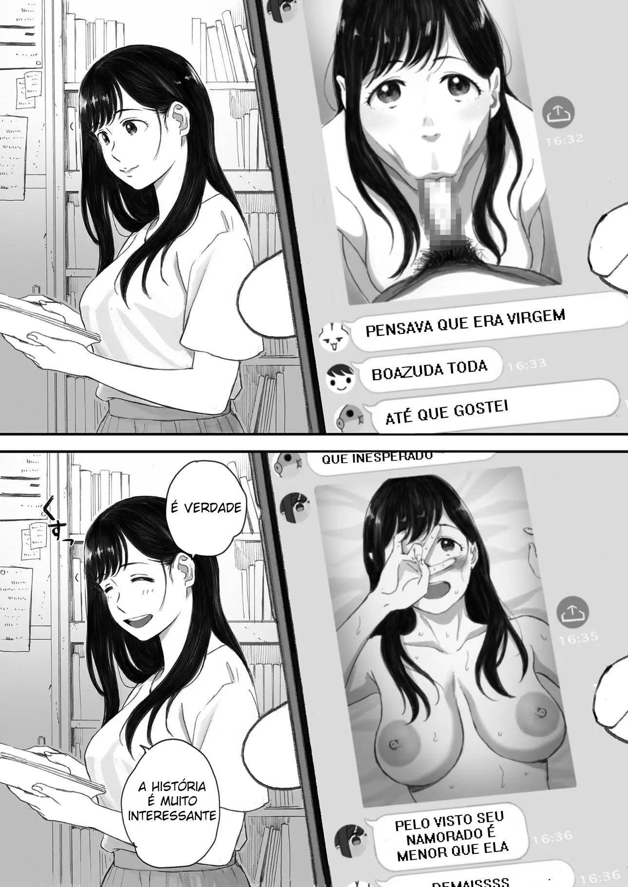 Minha Namorada Virou a Vadia do Clube de Mangá — página 40