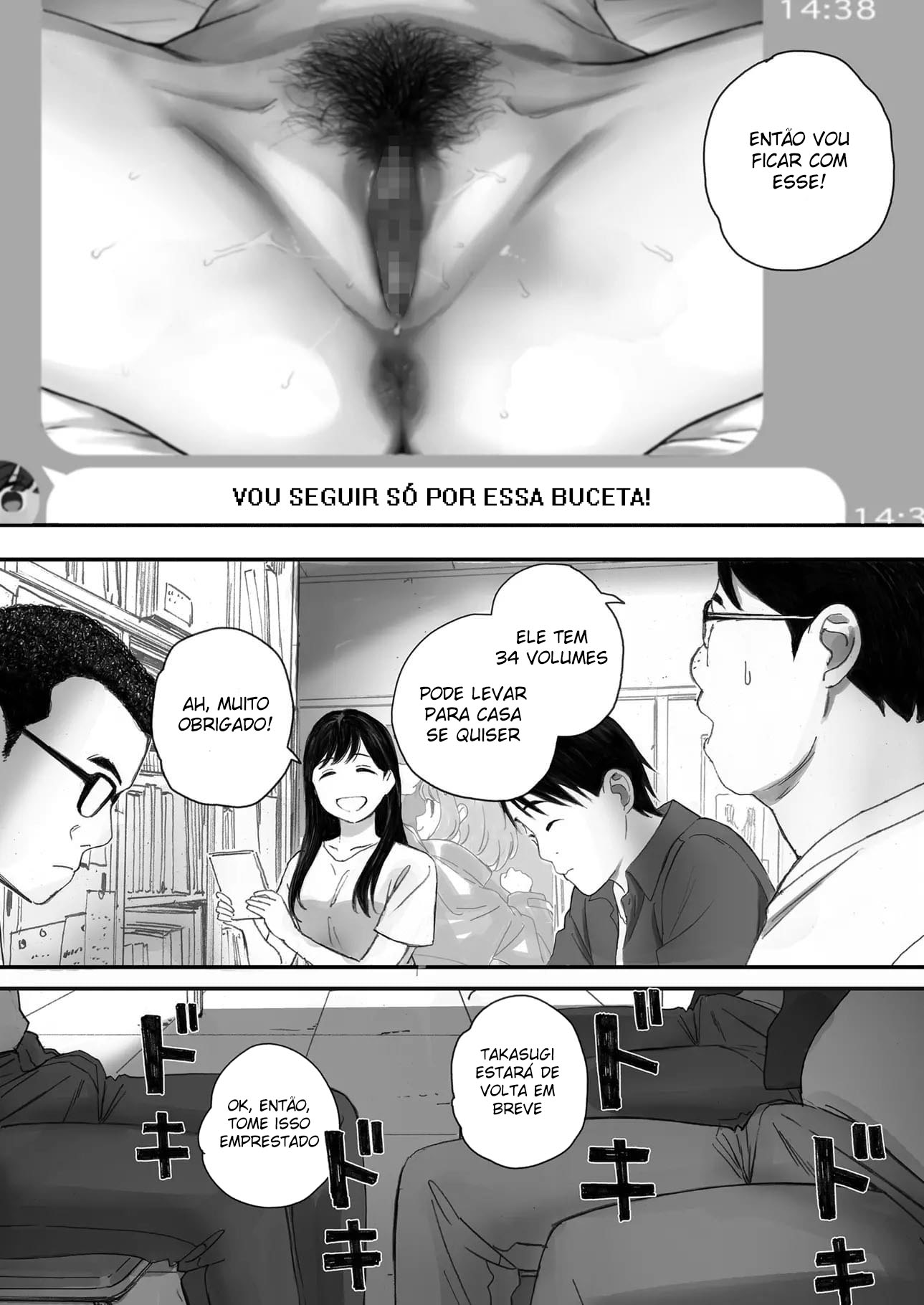 Minha Namorada Virou a Vadia do Clube de Mangá — página 41