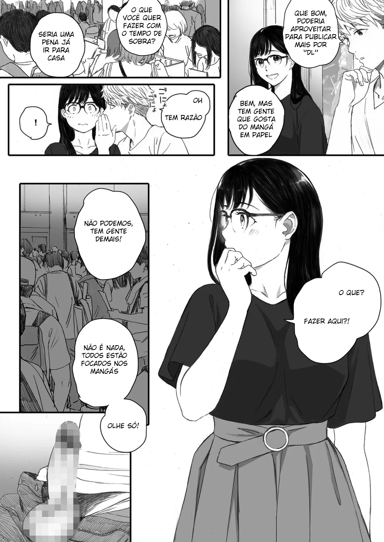 Minha Namorada Virou a Vadia do Clube de Mangá — página 54